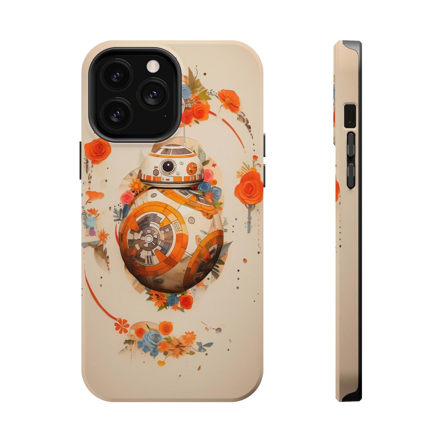 MagSafe Tough iPhone Case - BB-8 Paper Cut Craft Illustration