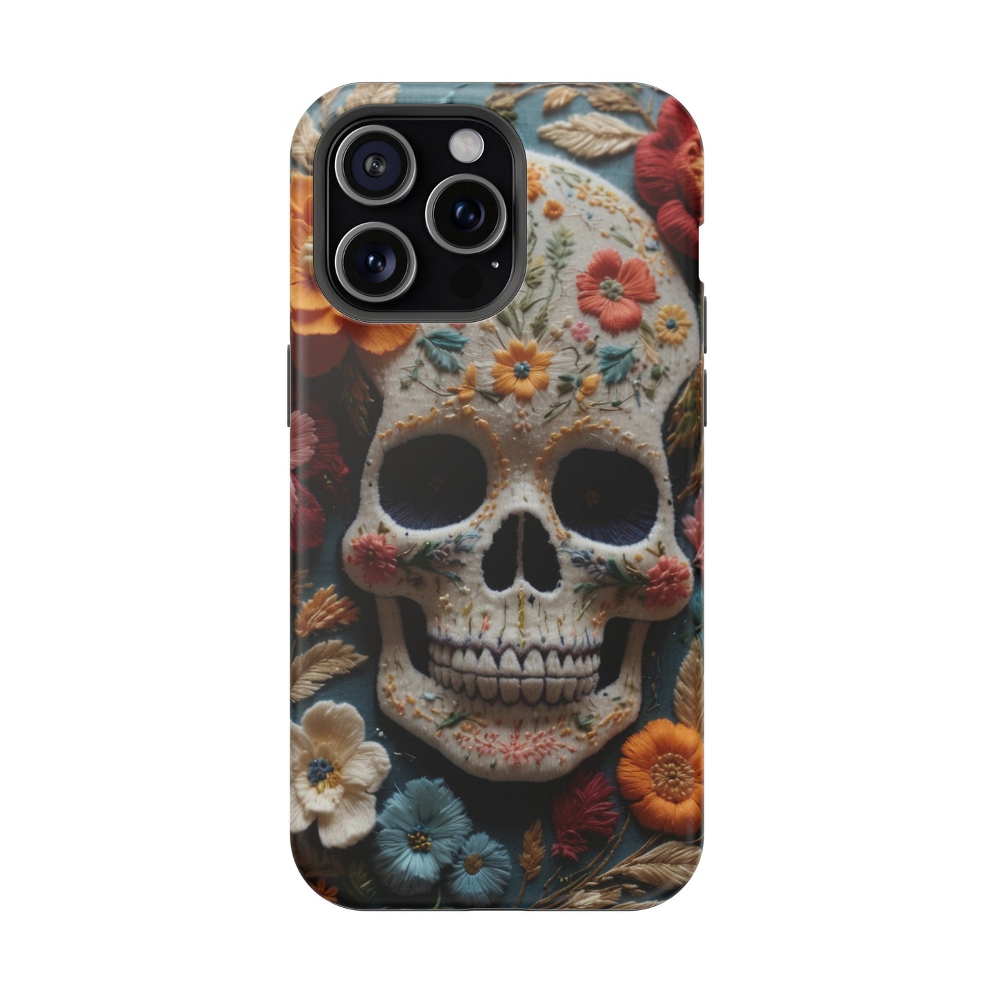 MagSafe Tough iPhone Case - "Embroidery Artistry"
