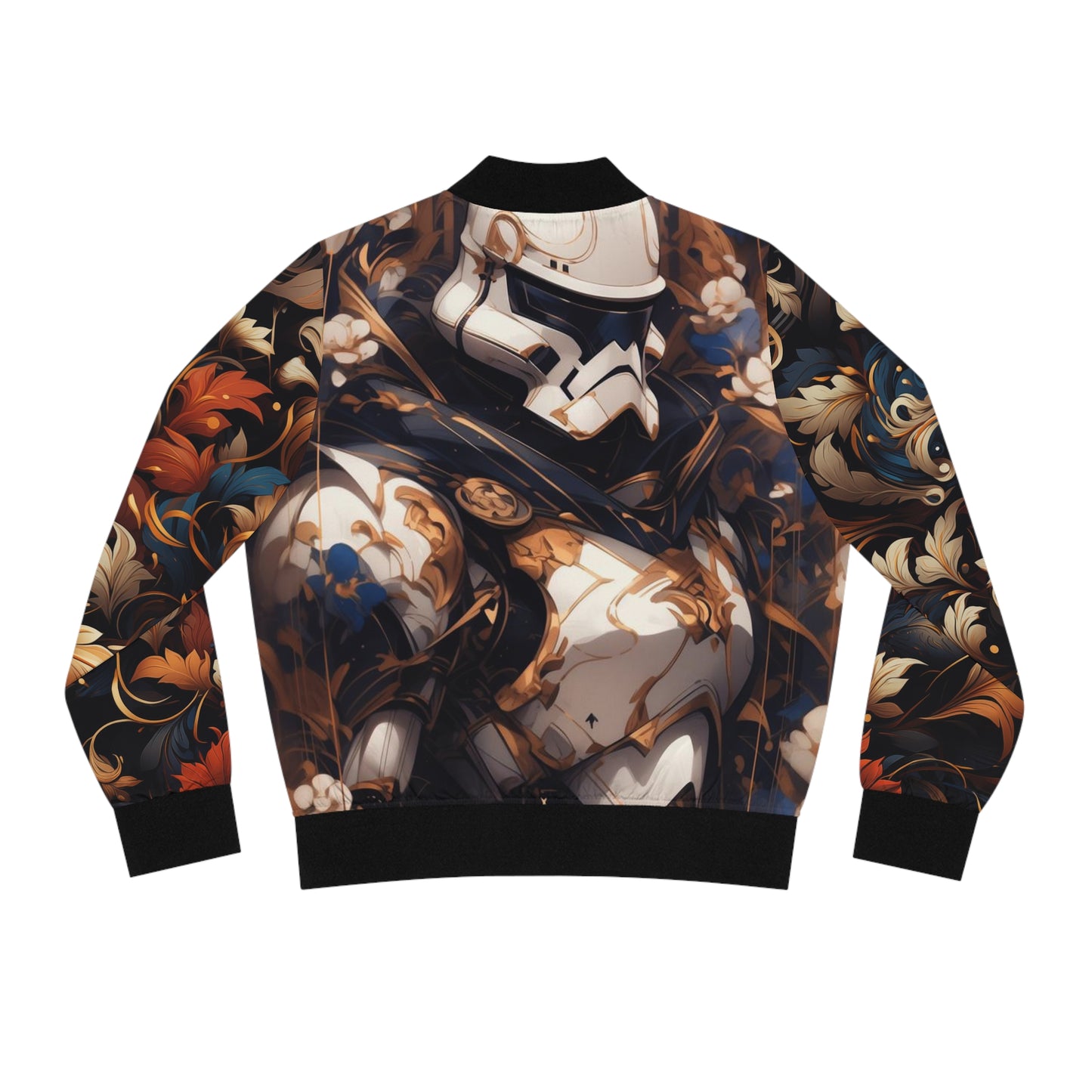 Women's Bomber Jacket - Storm Trooper Analytic Drawing