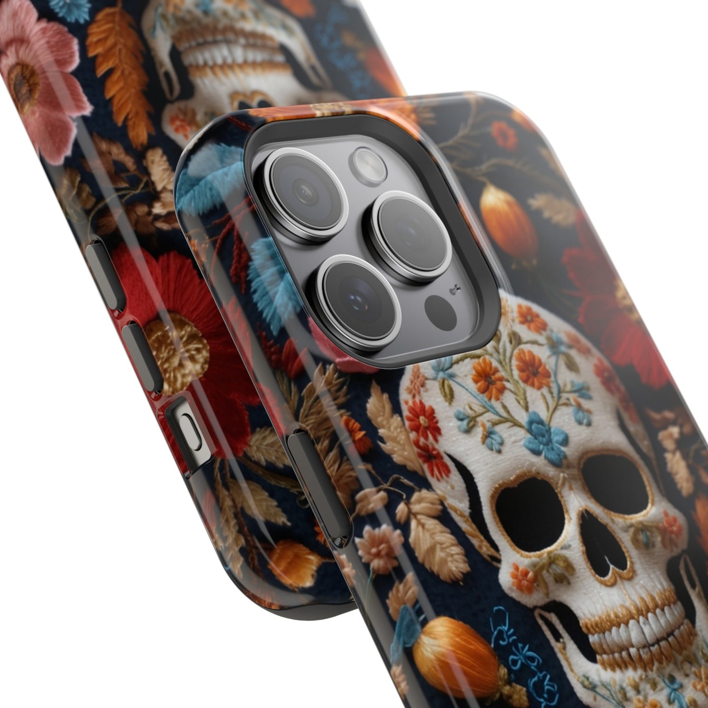 MagSafe Tough iPhone Case - "Embroidery Artistry"
