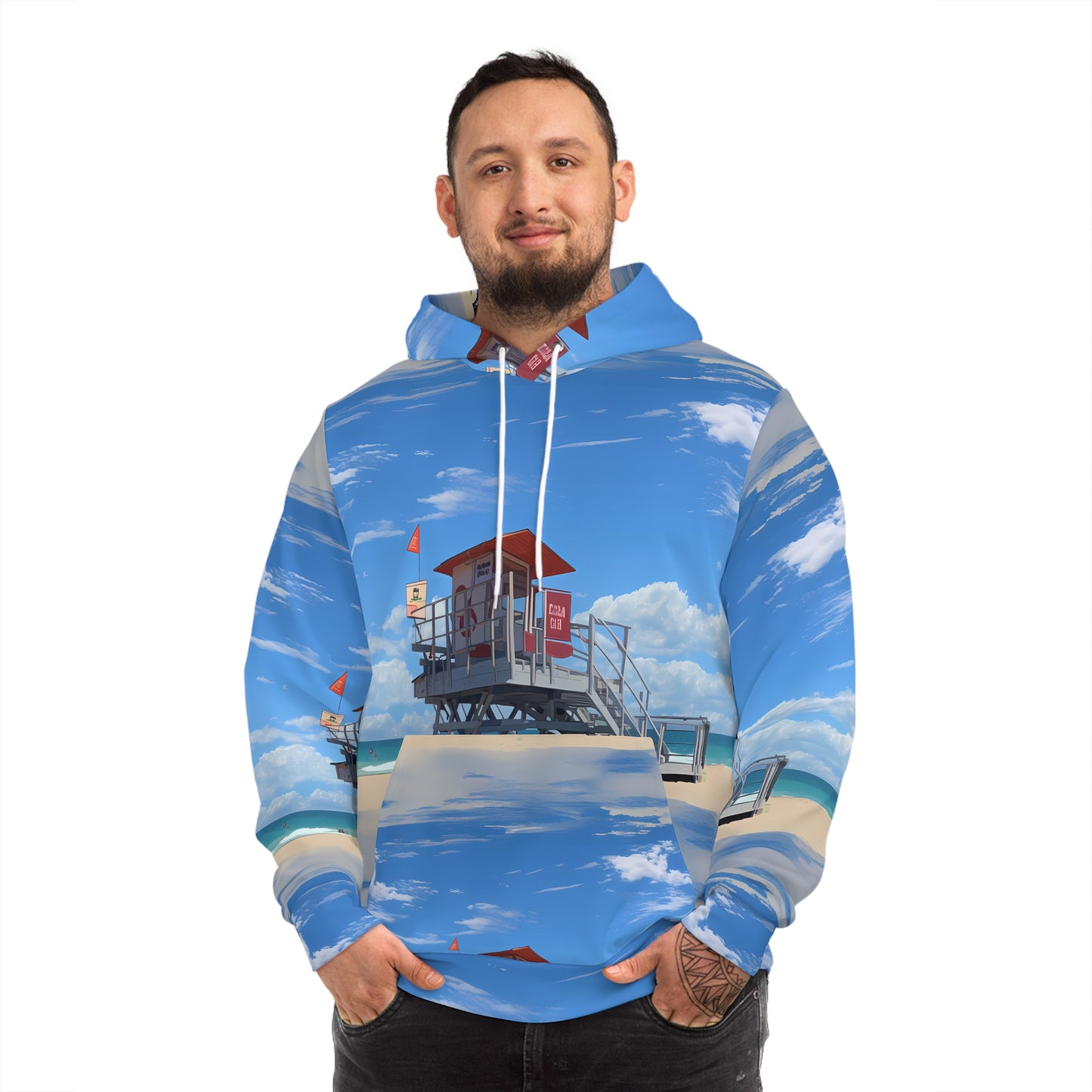 Hoodie - Love and Santa Monica