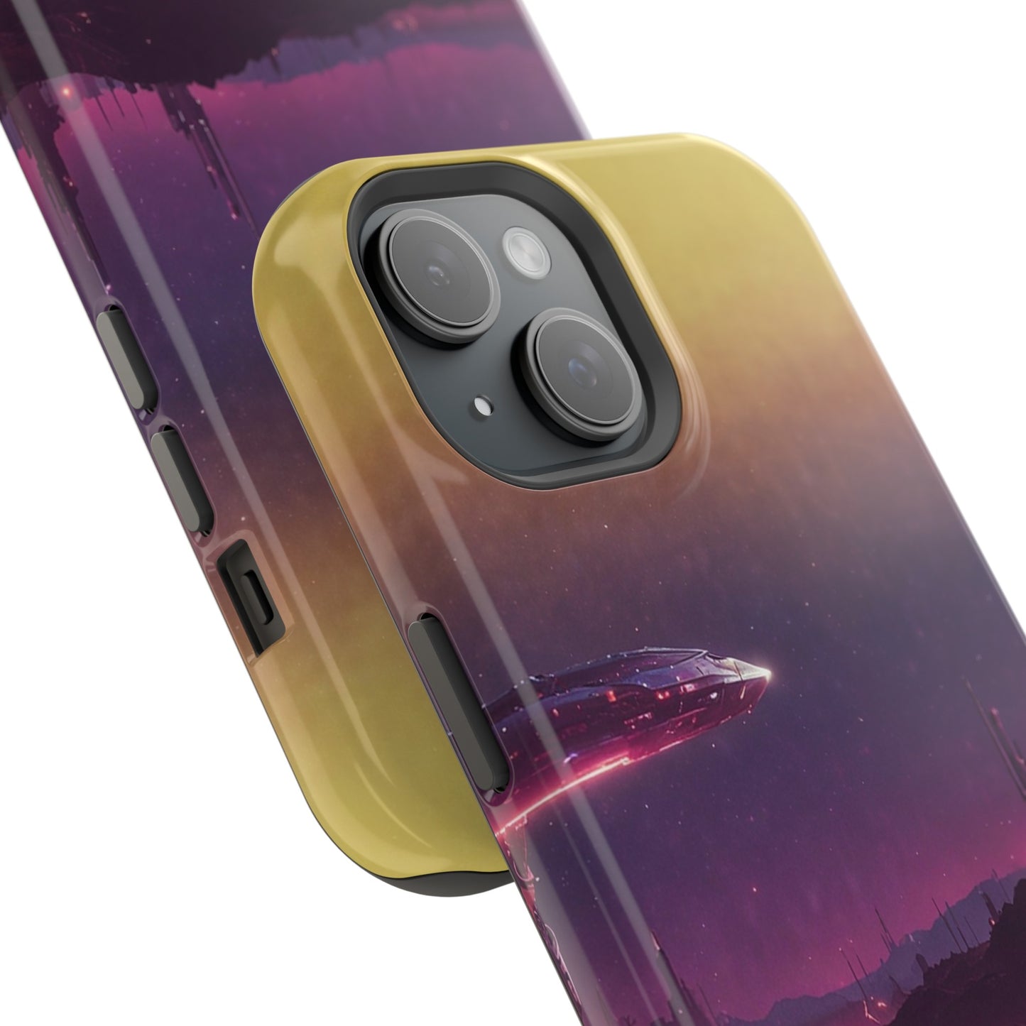 MagSafe Tough iPhone Case - "Cosmic Cyberpunk"