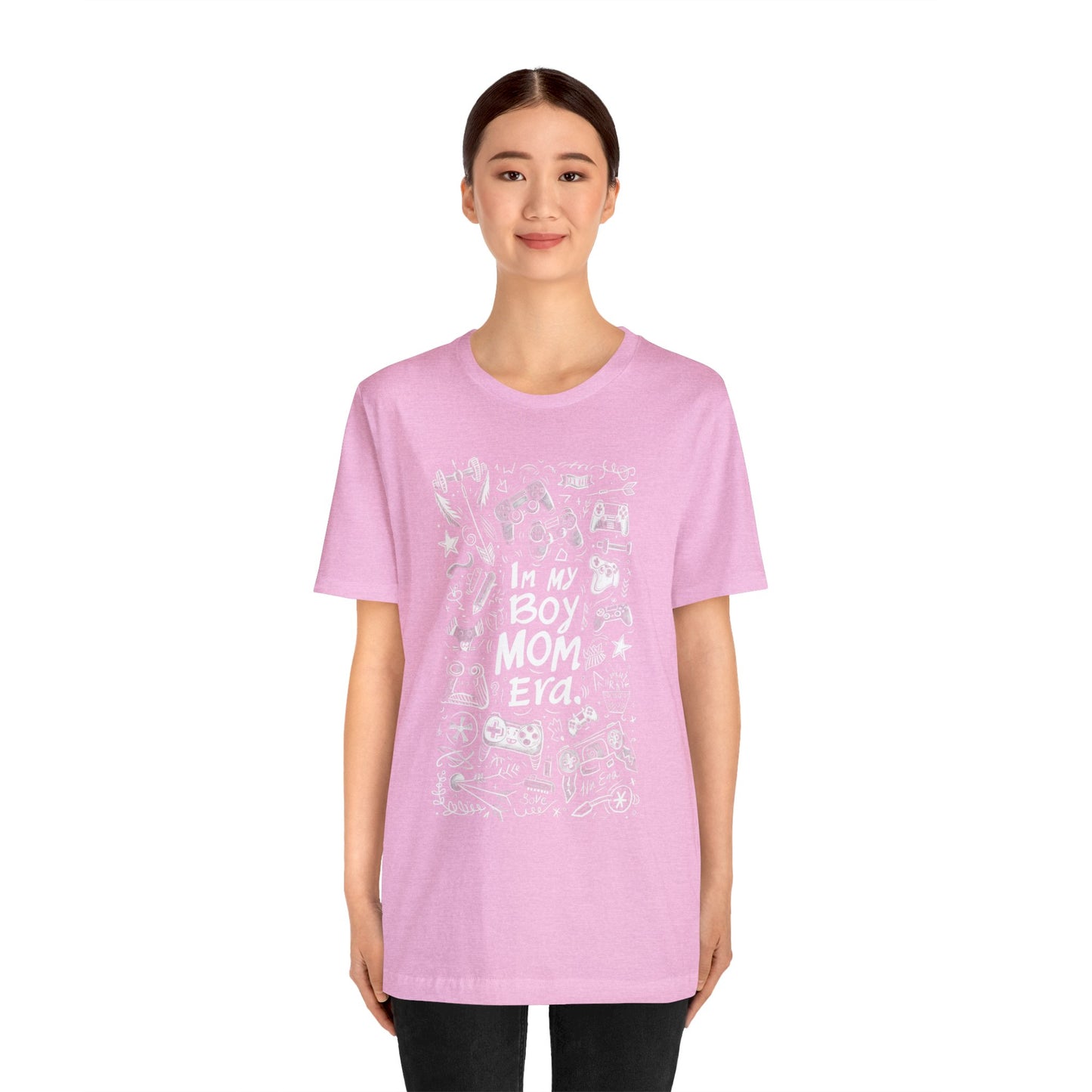 Unisex Jersey Short Sleeve Tee - In My Boy Mom Era - Gamer