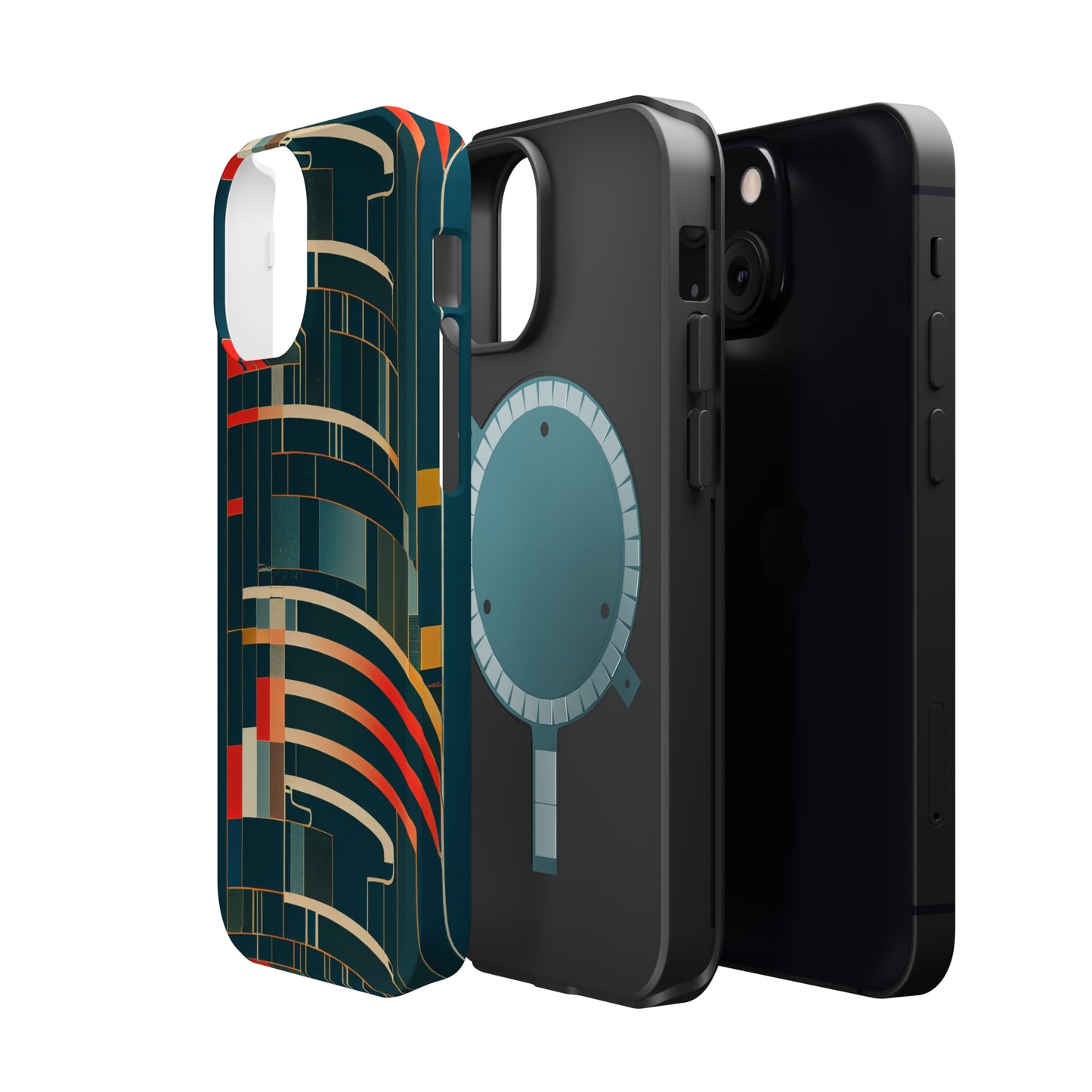 MagSafe Tough iPhone Case - Mecha Modernist