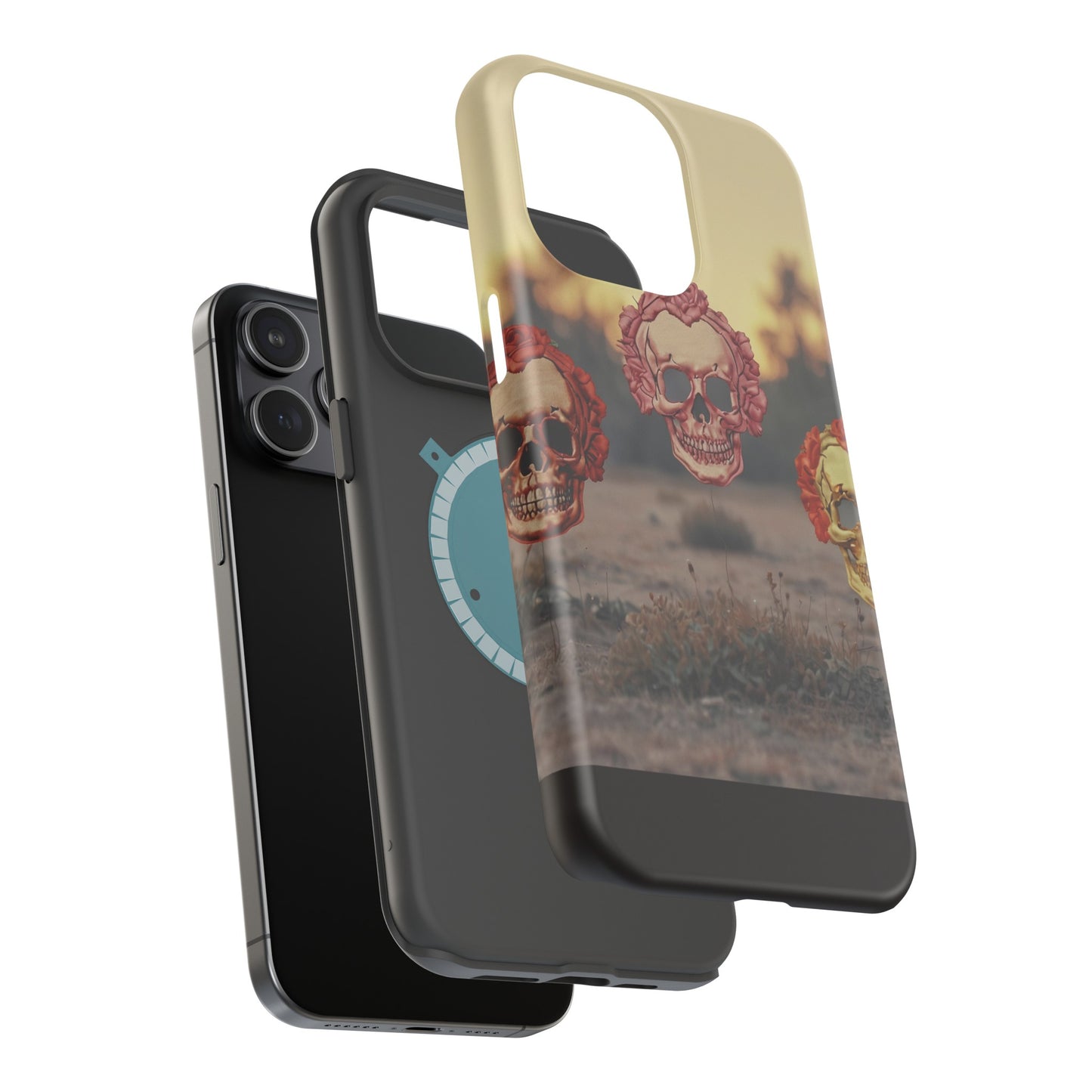MagSafe Tough iPhone Case - "Embroidered Aesthetics"