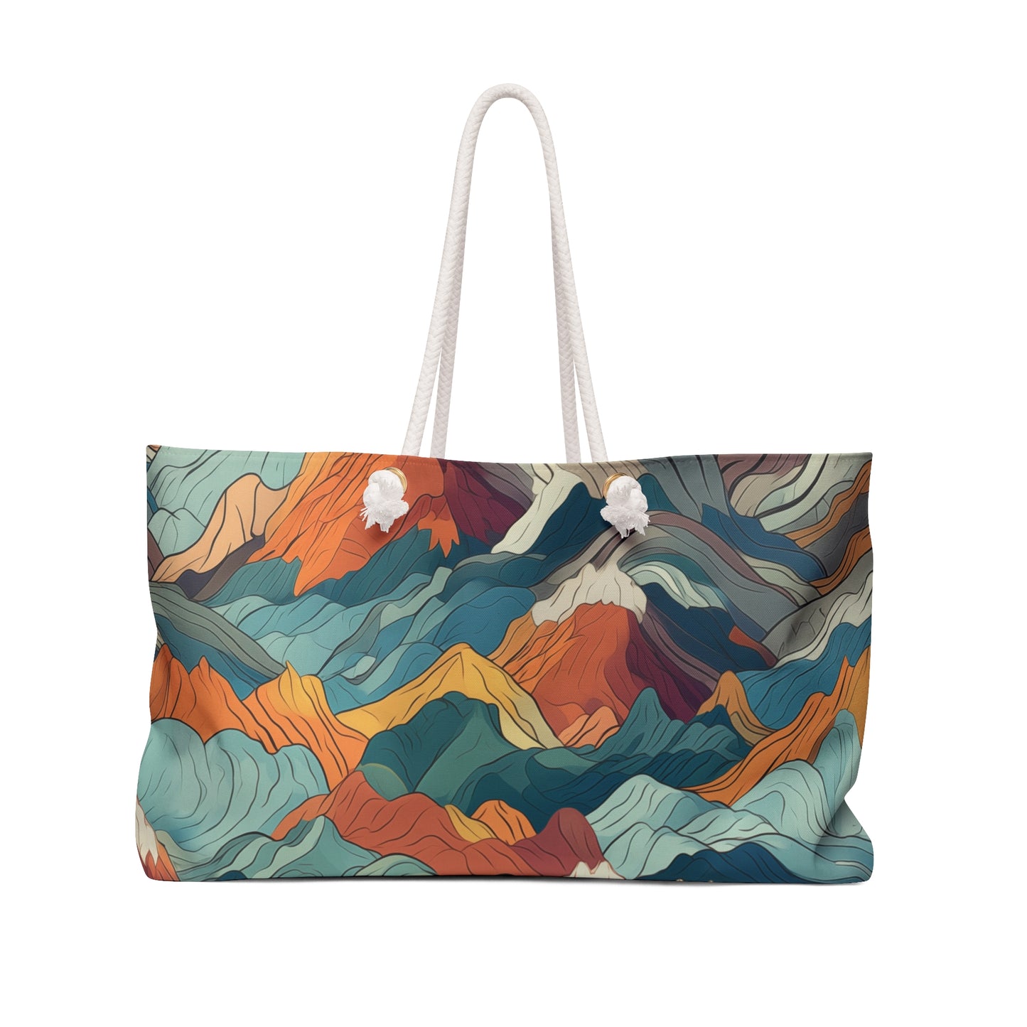 Weekender Bag - Bogdana Aix-en-Provence Anime Mountains