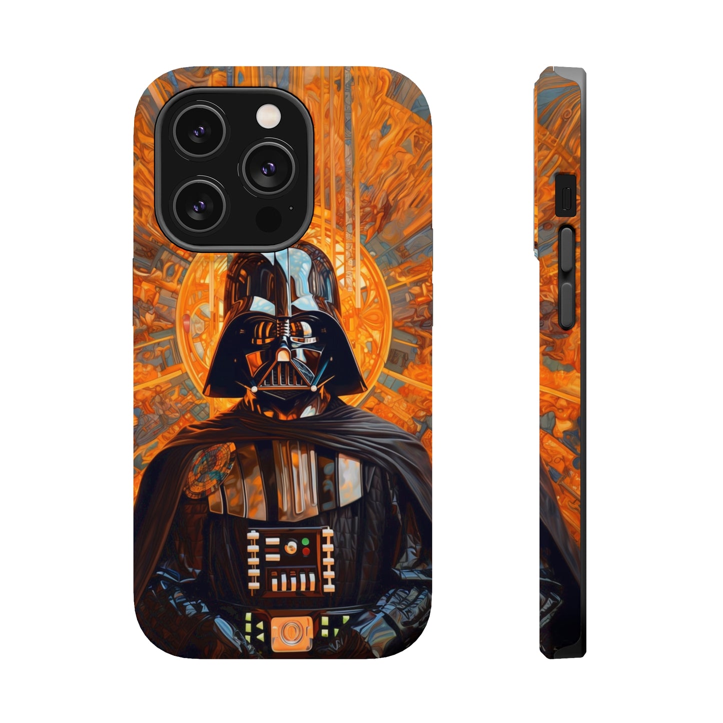 MagSafe Tough iPhone Case - Darth Vader Futurism