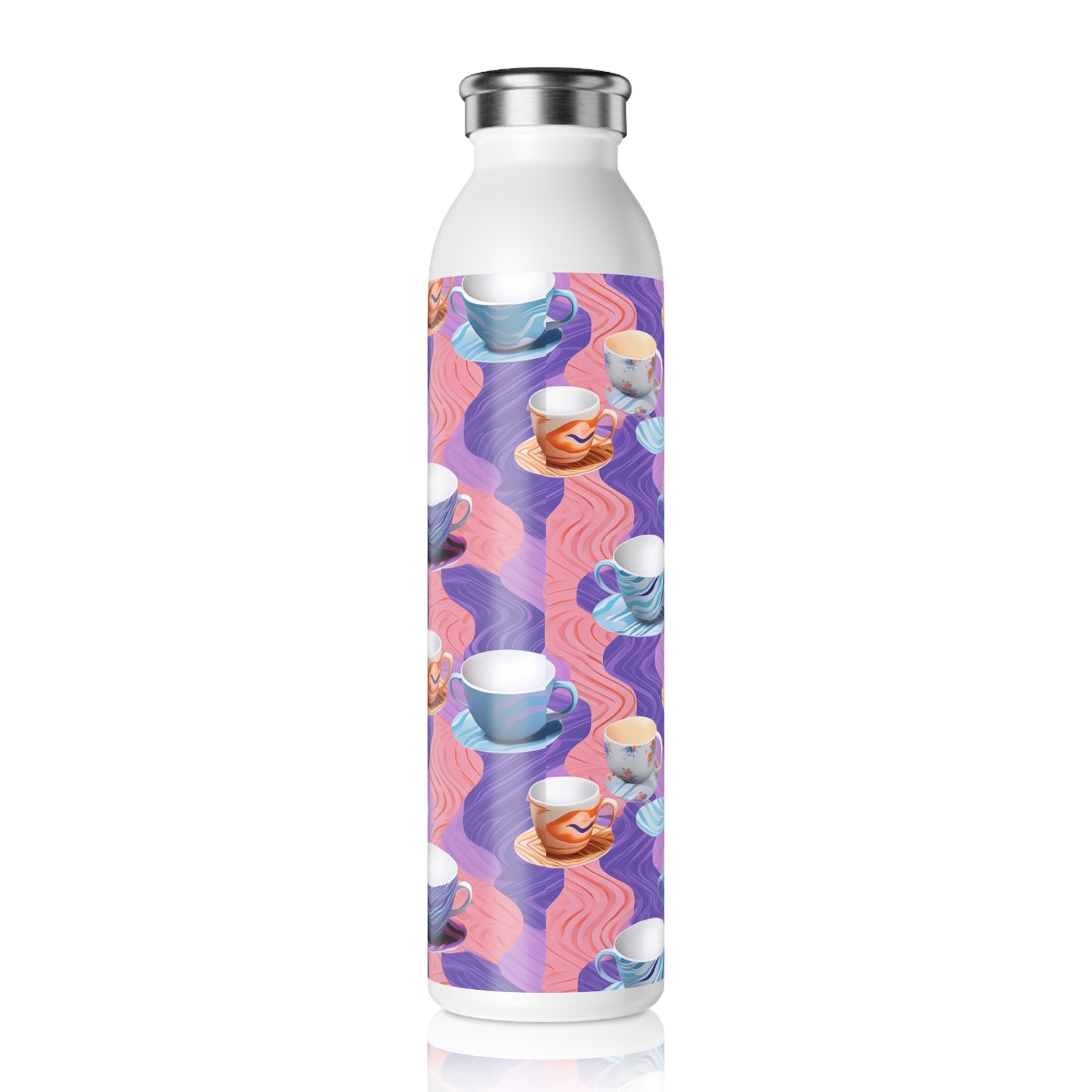 Slim Water Bottle - Emmalina Giverny Coffee Cups
