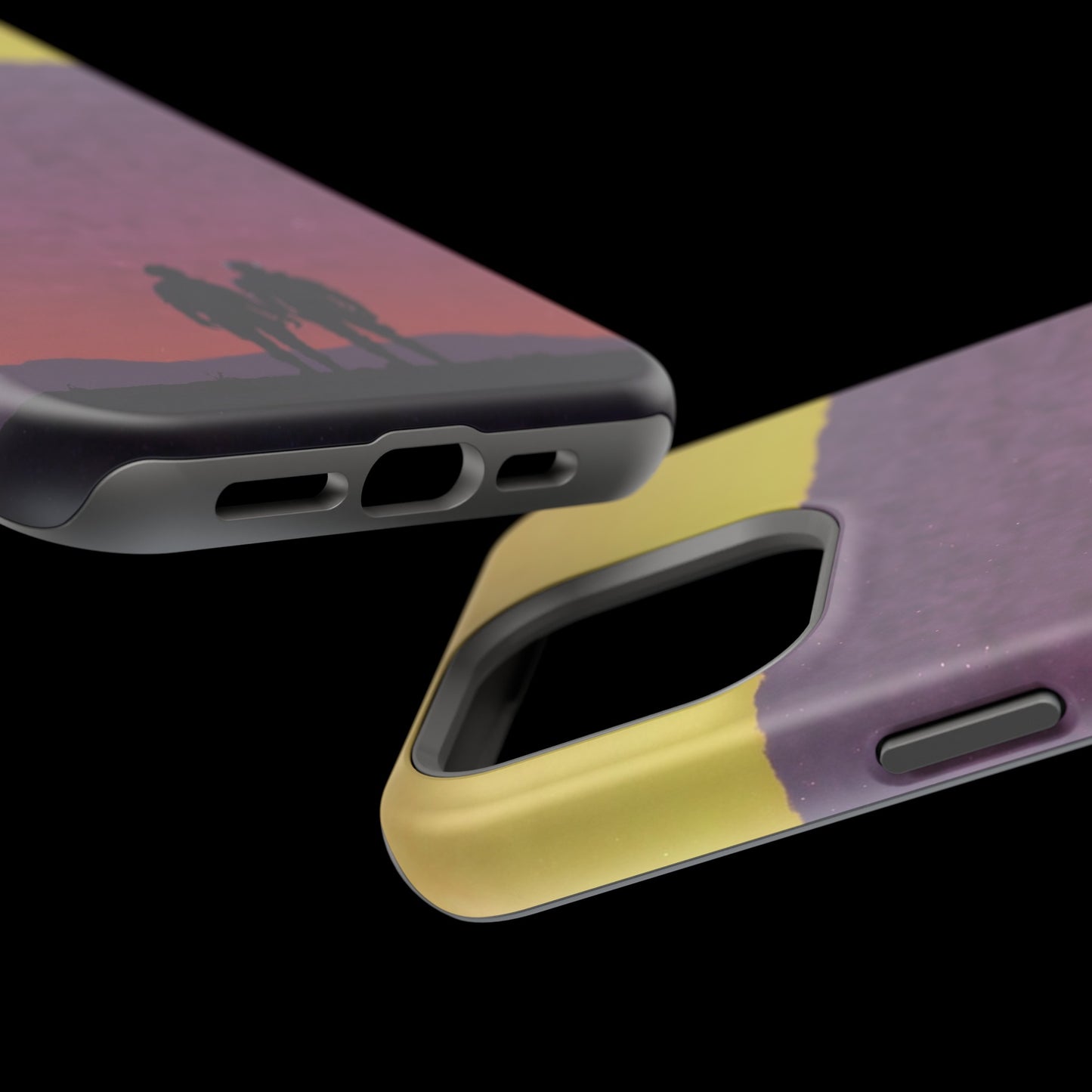 MagSafe Tough iPhone Case - "Cosmic Synthwave"