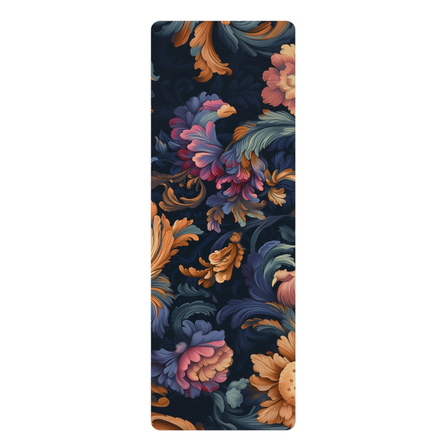 Rubber Yoga Mat- Sappho Paris Jacobean