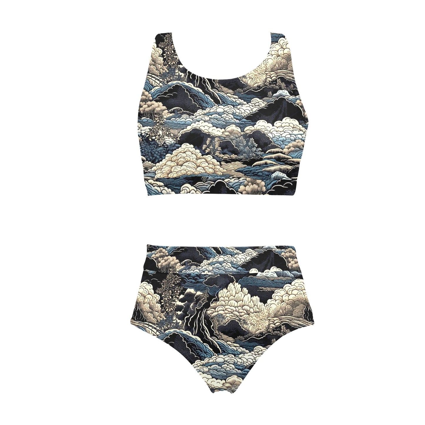 Women's Crop Top Bikini Set - Edo Daydreams