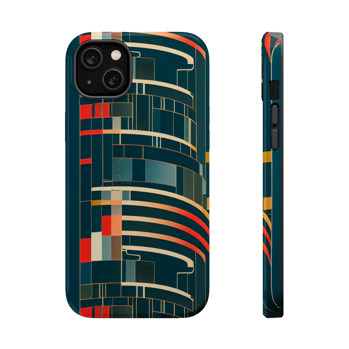 MagSafe Tough iPhone Case - Mecha Modernist