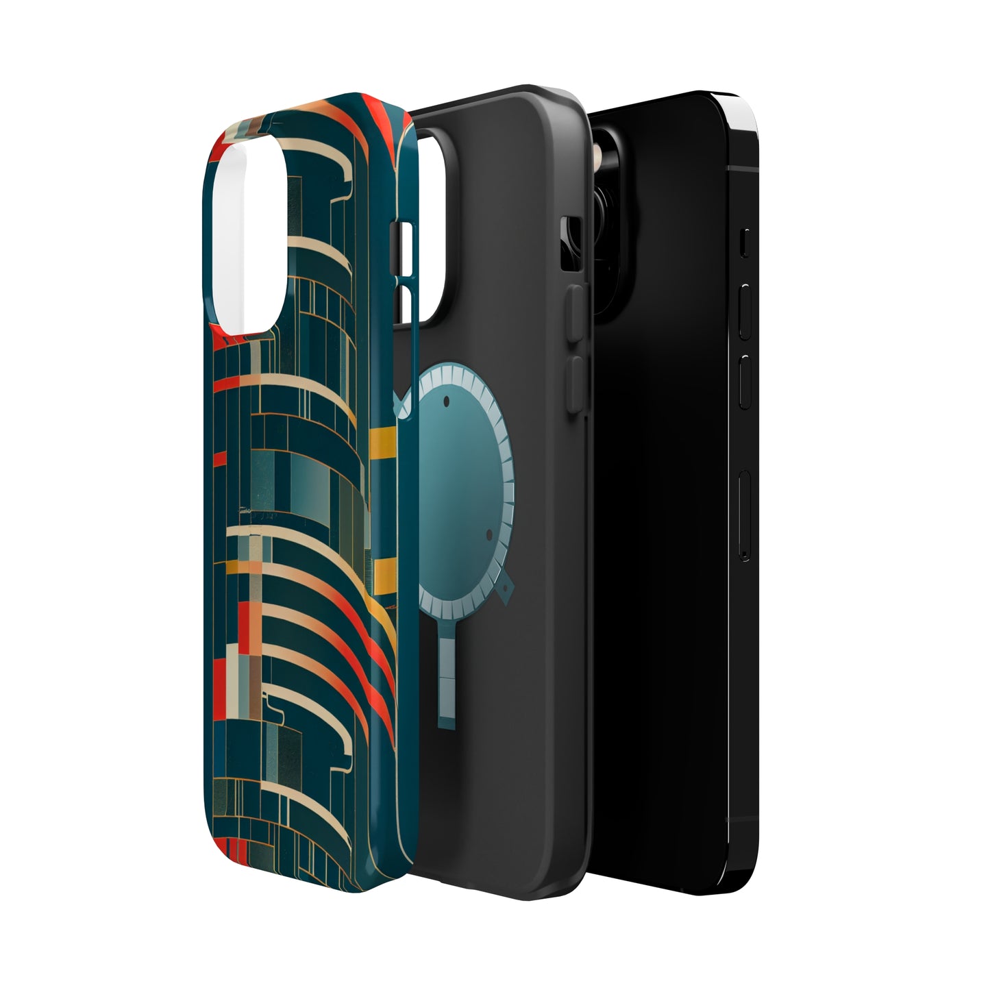 MagSafe Tough iPhone Case - Mecha Modernist