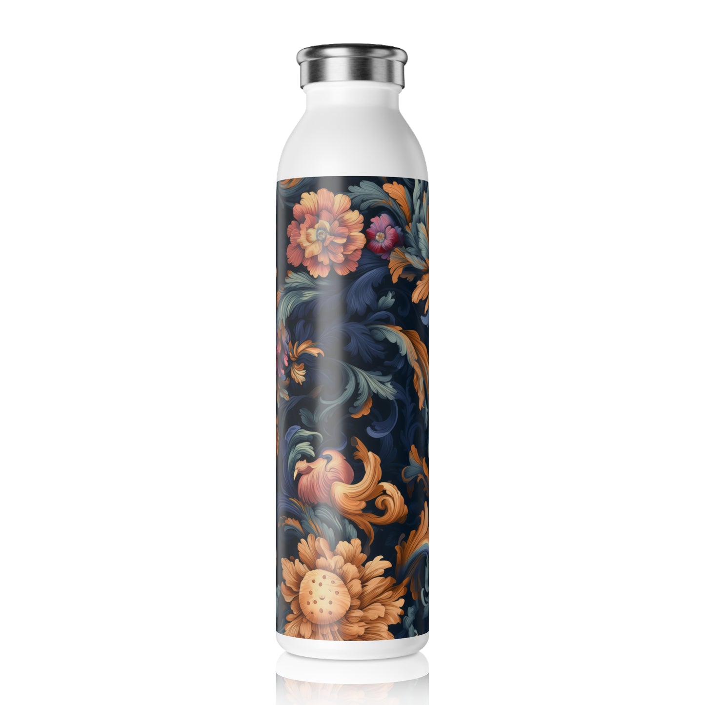 Slim Water Bottle - Sappho Paris Jacobean