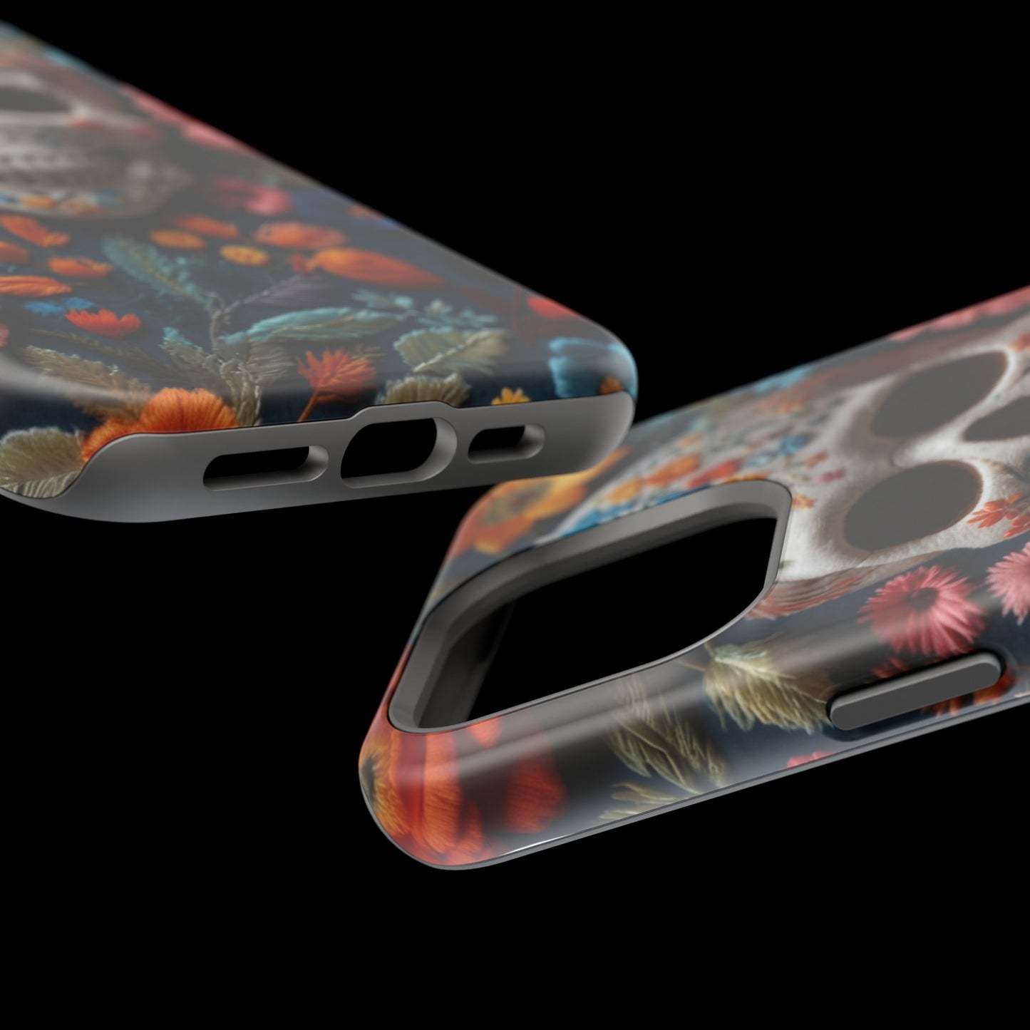 MagSafe Tough iPhone Case - "Embroidery Artistry"
