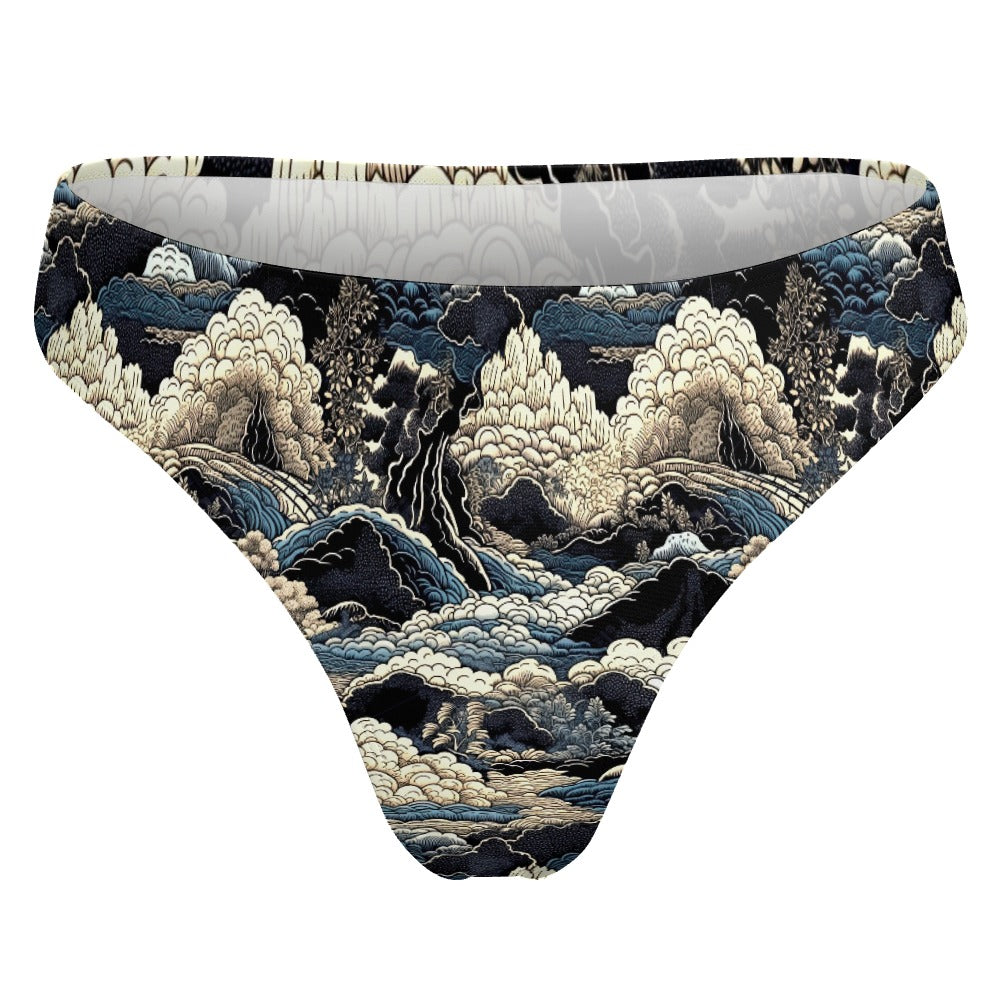 Women's High Quality Swimwear Thong - Edo Daydreams