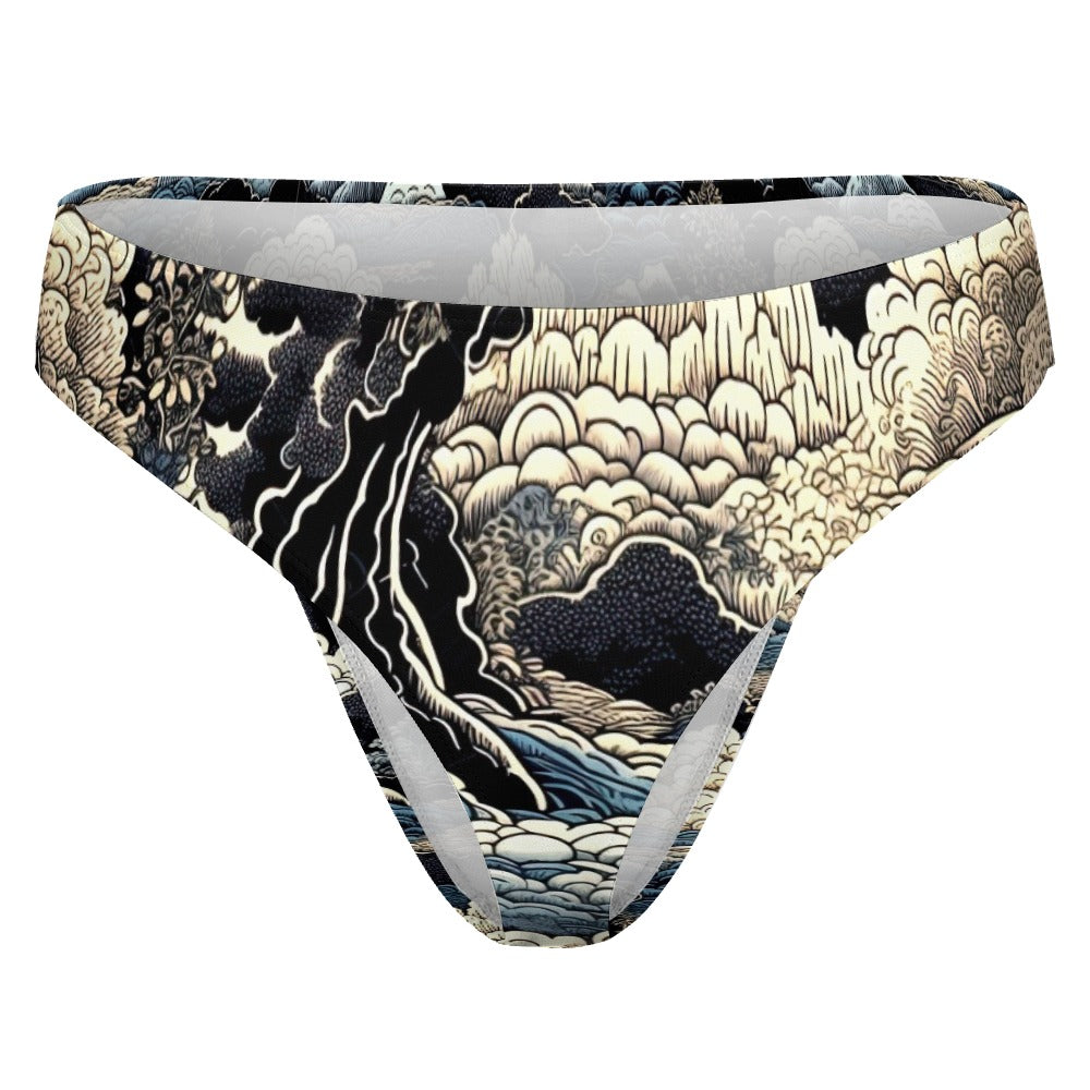 Women's High Quality Swimwear Thong - Edo Daydreams