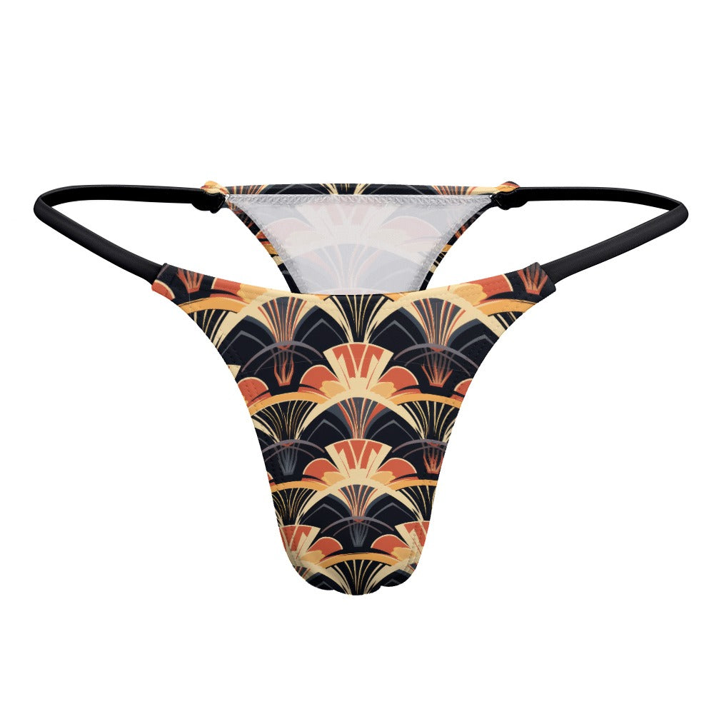 Women's Thin Thong - Gilded Highlights