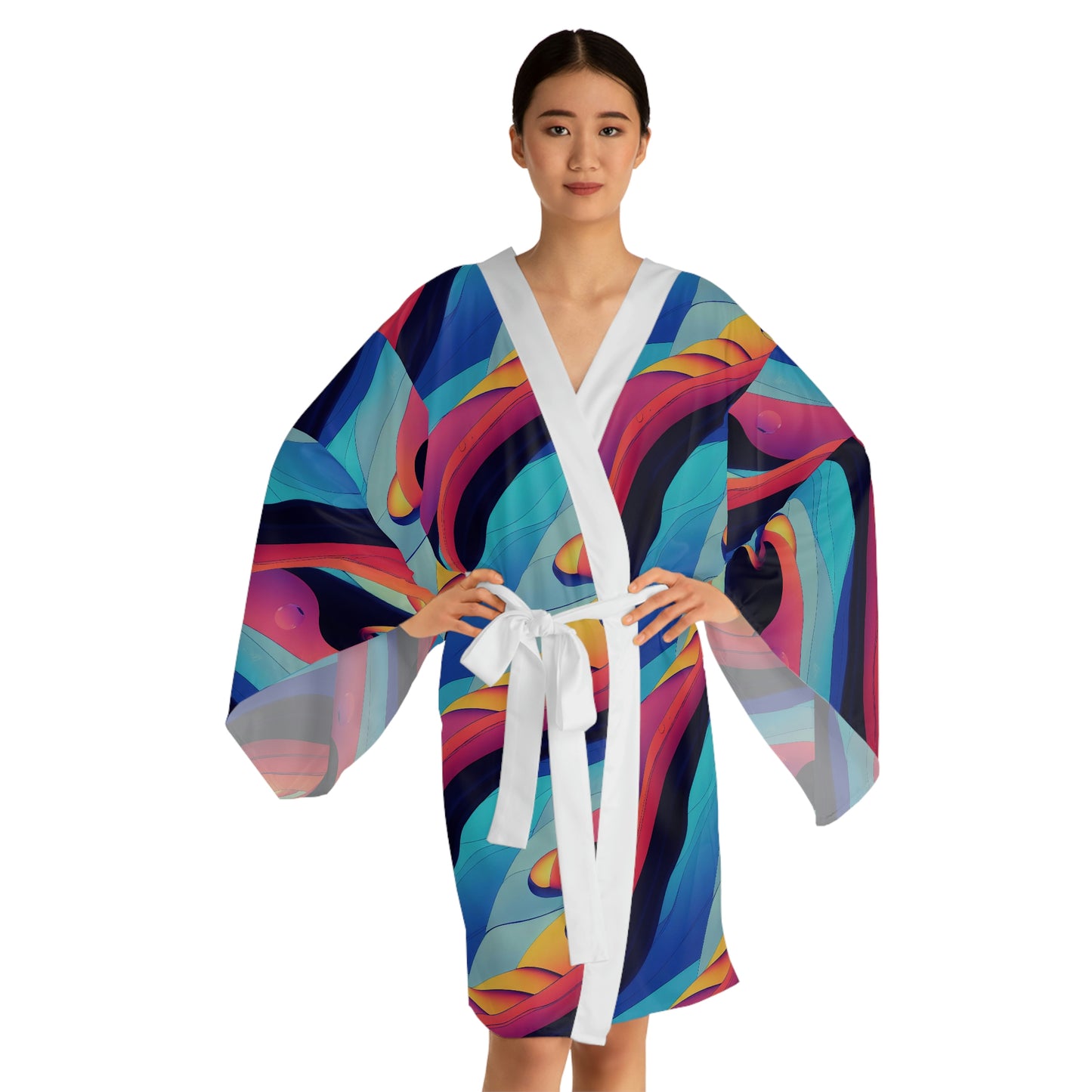 Long Sleeve Kimono Robe