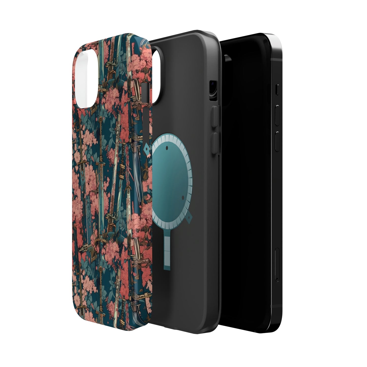 MagSafe Tough Case - Katanas & Cherry Blossoms