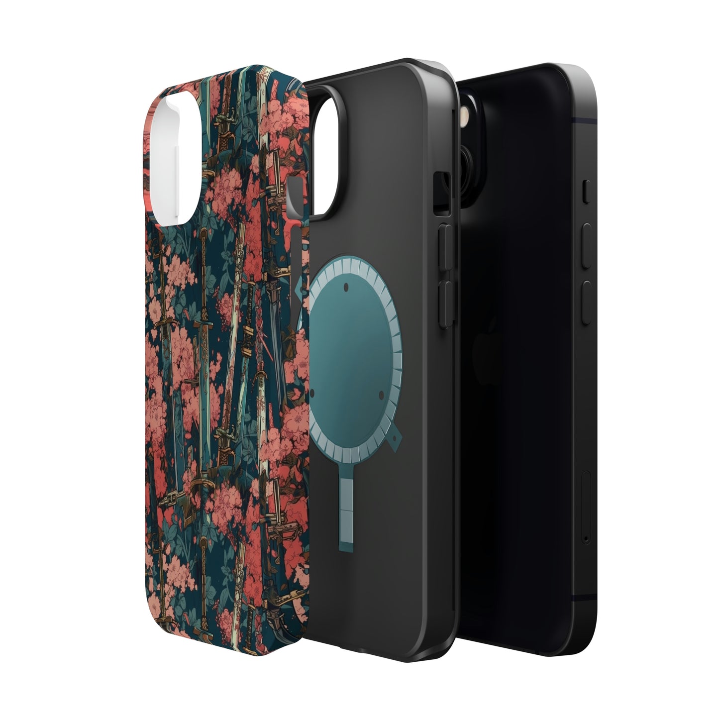 MagSafe Tough Case - Katanas & Cherry Blossoms