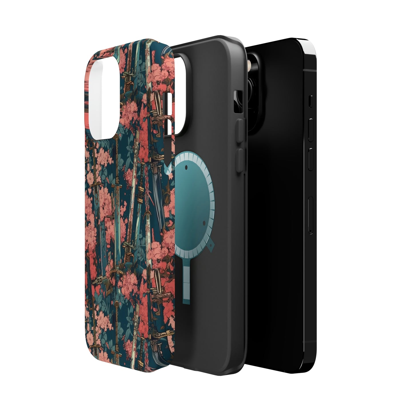 MagSafe Tough Case - Katanas & Cherry Blossoms