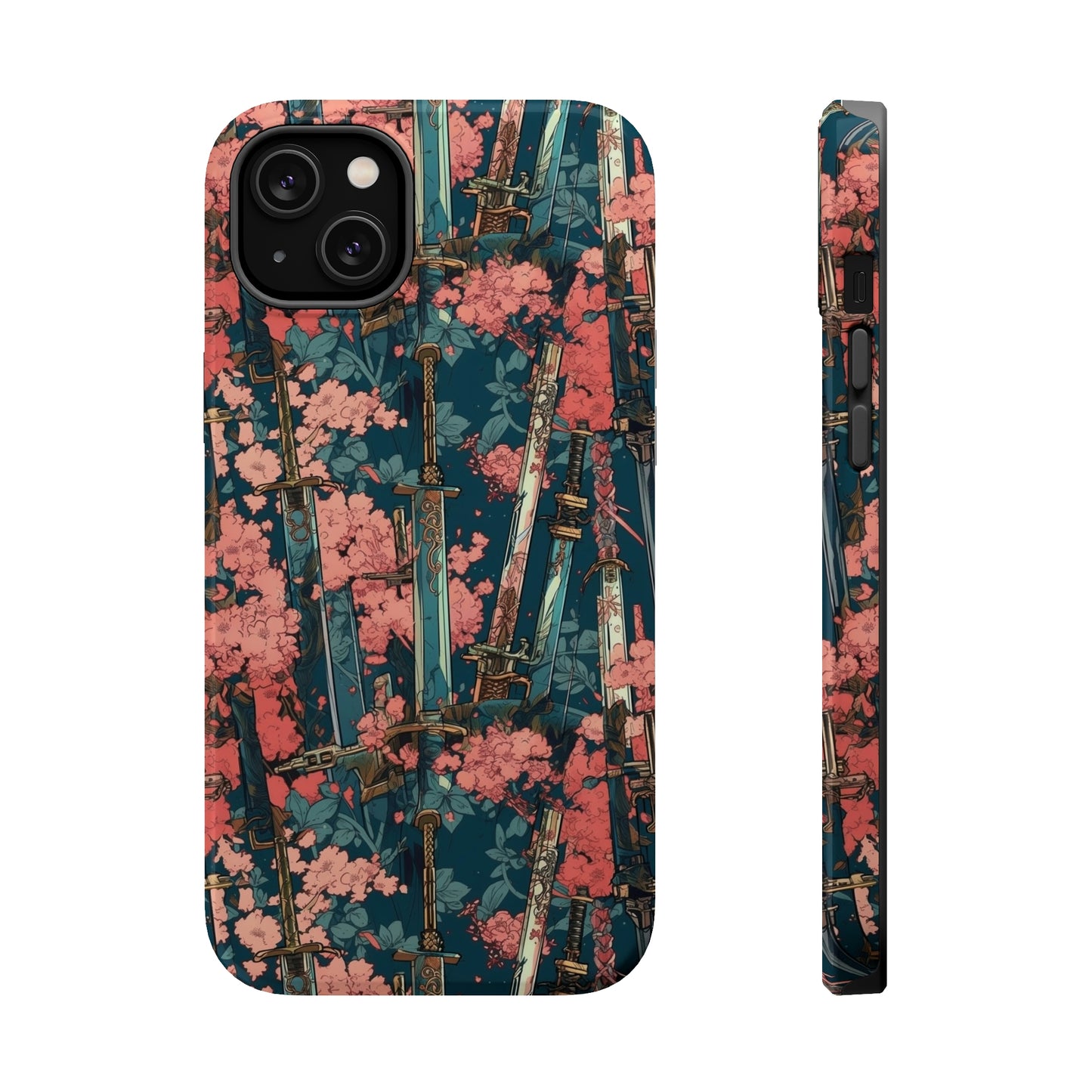 MagSafe Tough Case - Katanas & Cherry Blossoms