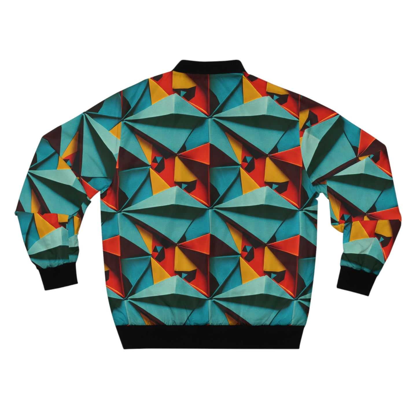Geometric High Contrast - Men's Bomber Jacket