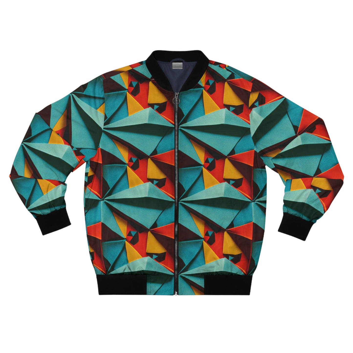 Geometric High Contrast - Men's Bomber Jacket