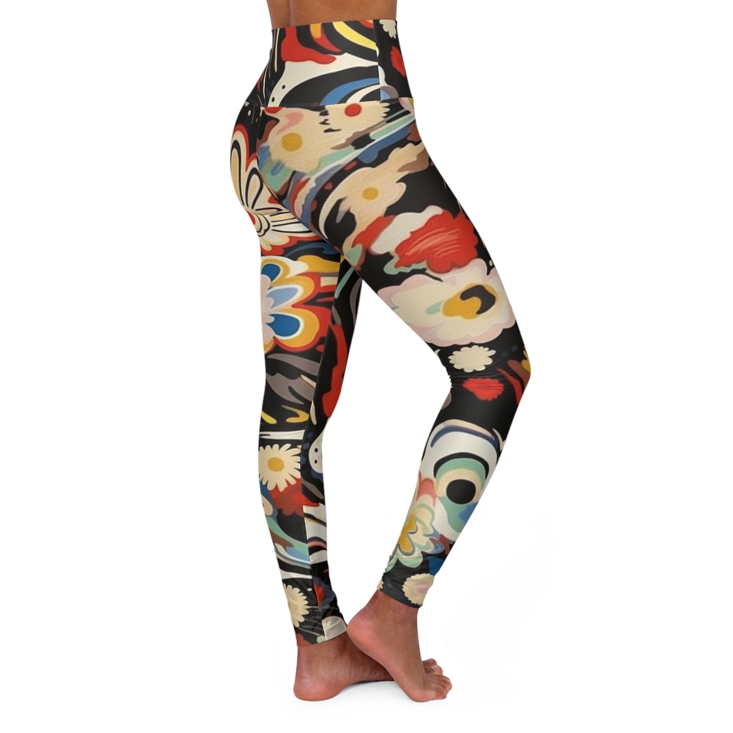 High Waisted Leggings - Amberite