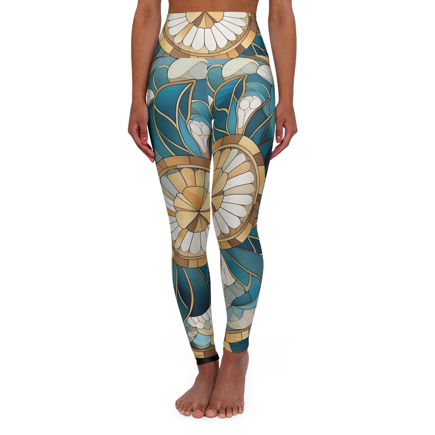 High Waisted Leggings - Pennsylvanian Comet.