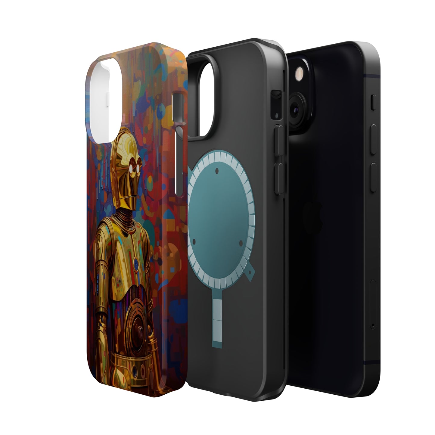 MagSafe Tough iPhone Case - C3P0 Fauvism