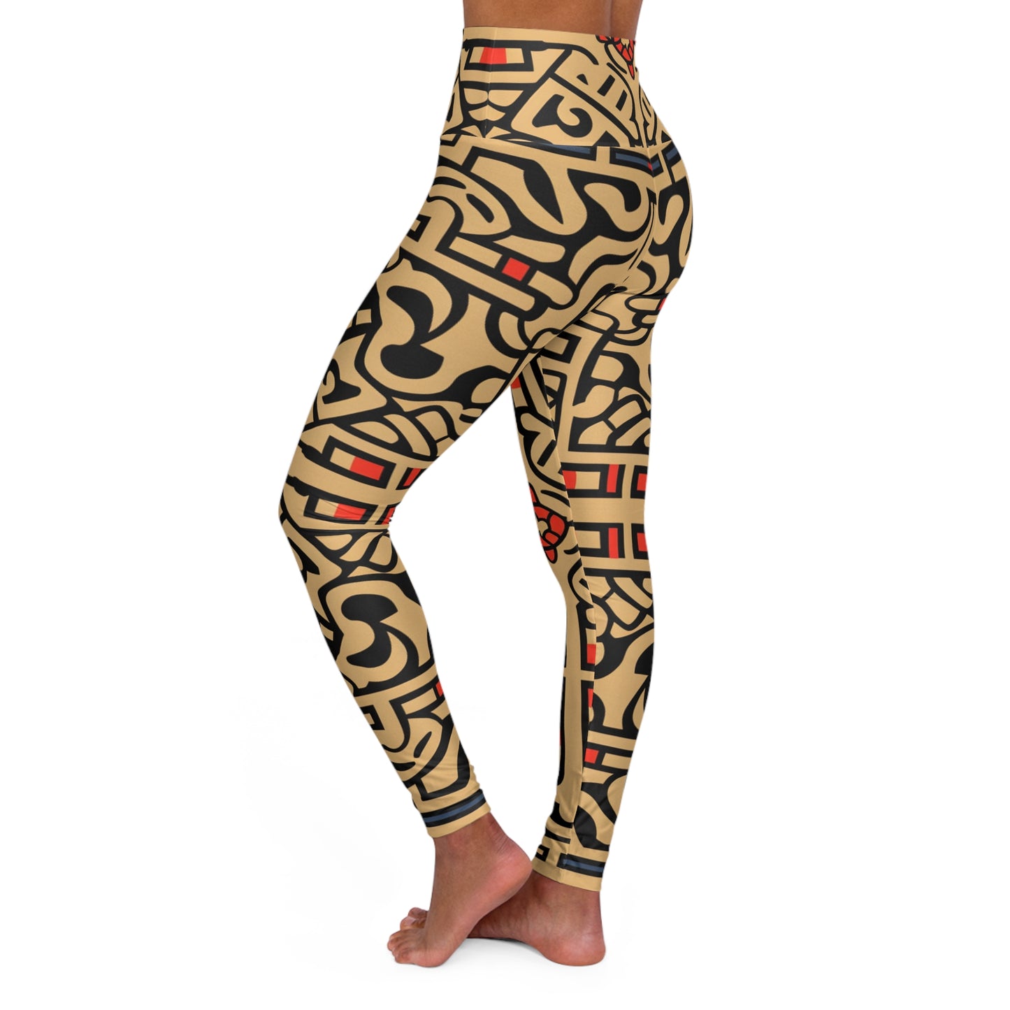 High Waisted Leggings - NeonNucleus.