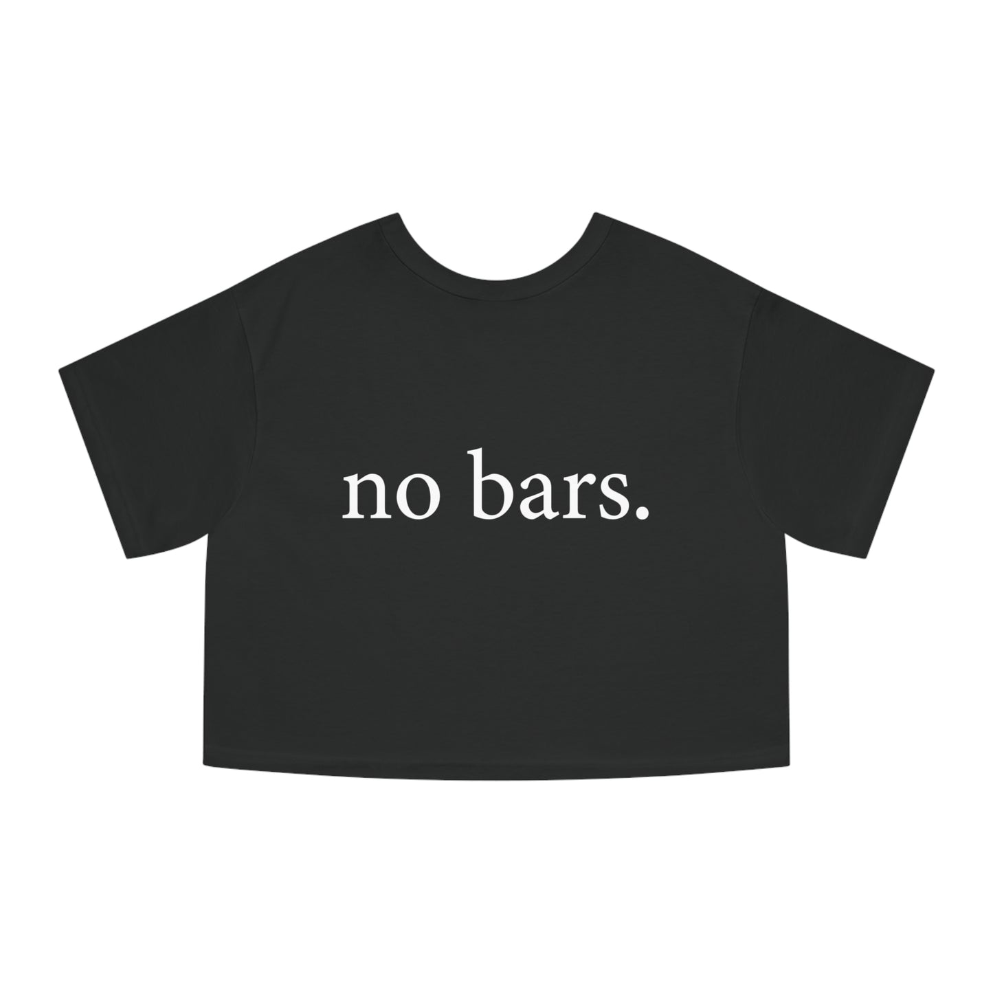 Champion Women's Heritage Cropped T-Shirt - - mwah, no bars.