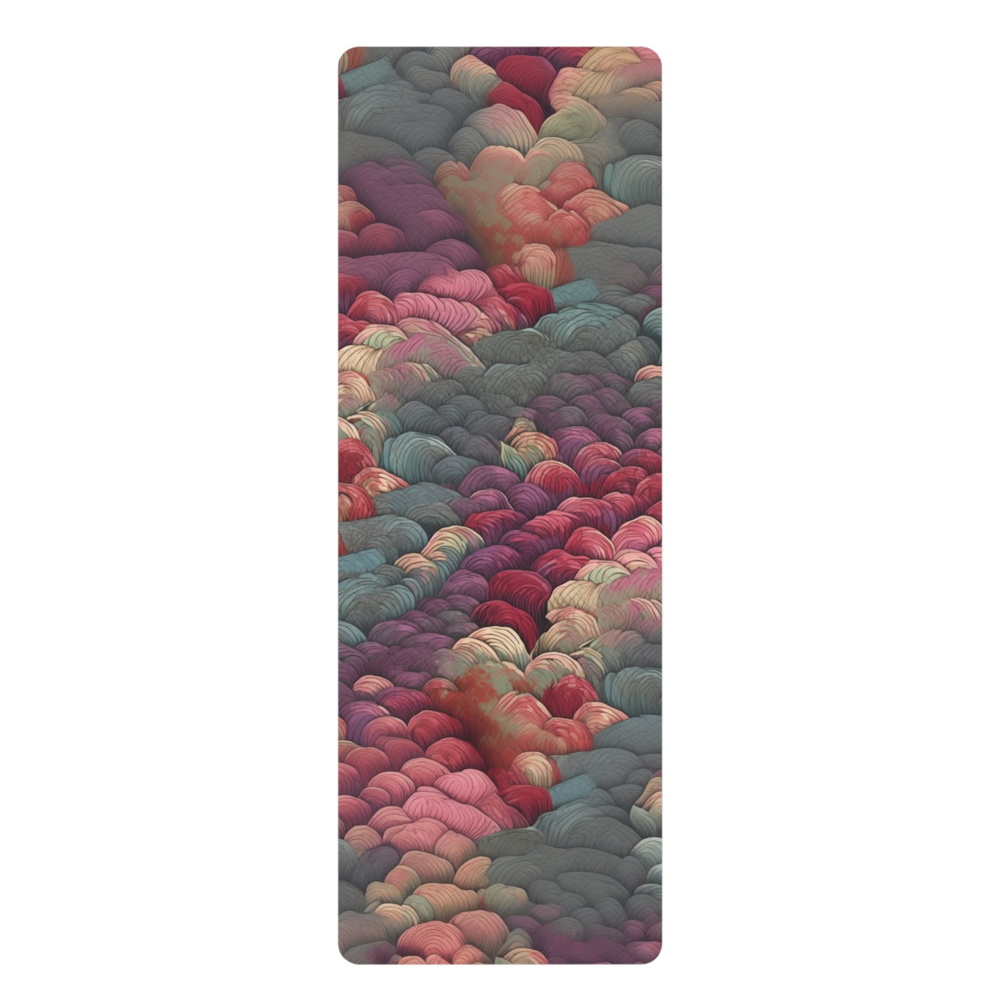 Rubber Yoga Mat- Dorothy Giverny Brocade