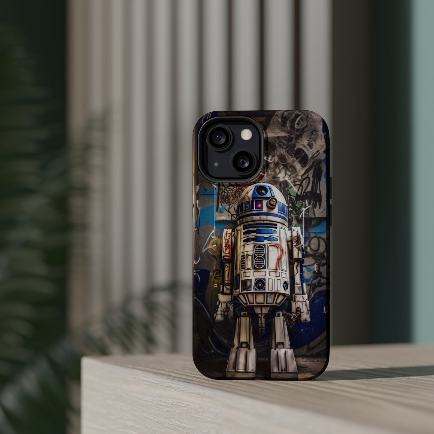 MagSafe Tough iPhone Case - R2D2 1990's Graffiti