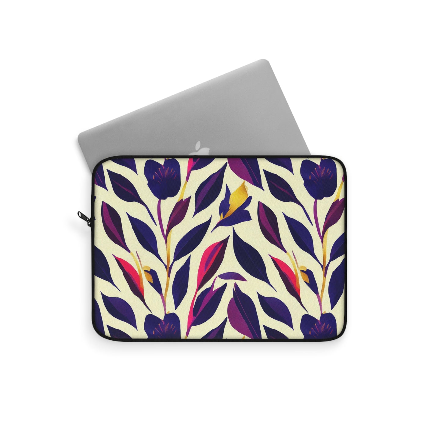 Laptop Sleeve - Violet Flourish Damask