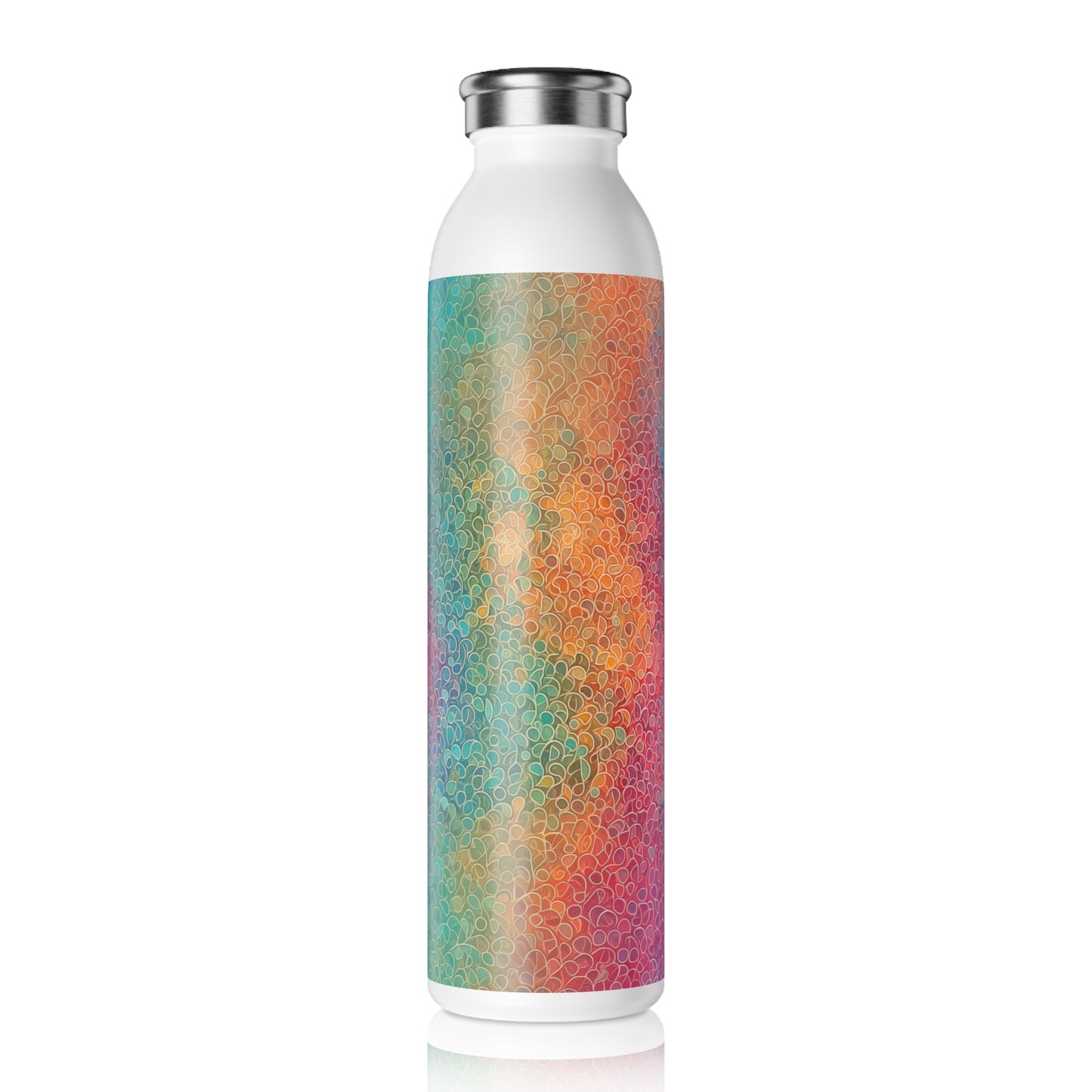 Slim Water Bottle - Pointillist Paris