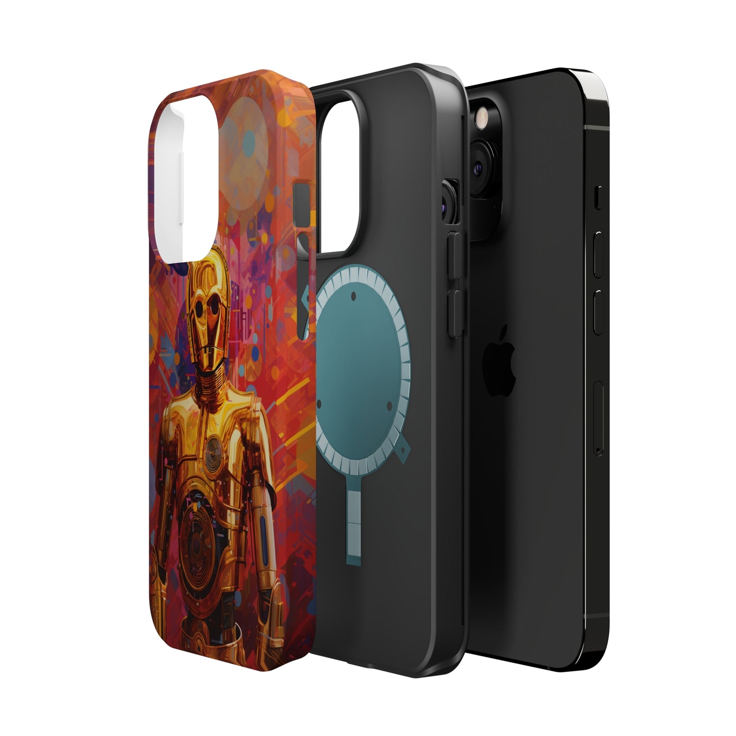 MagSafe Tough iPhone Case - C3P0 Fauvism