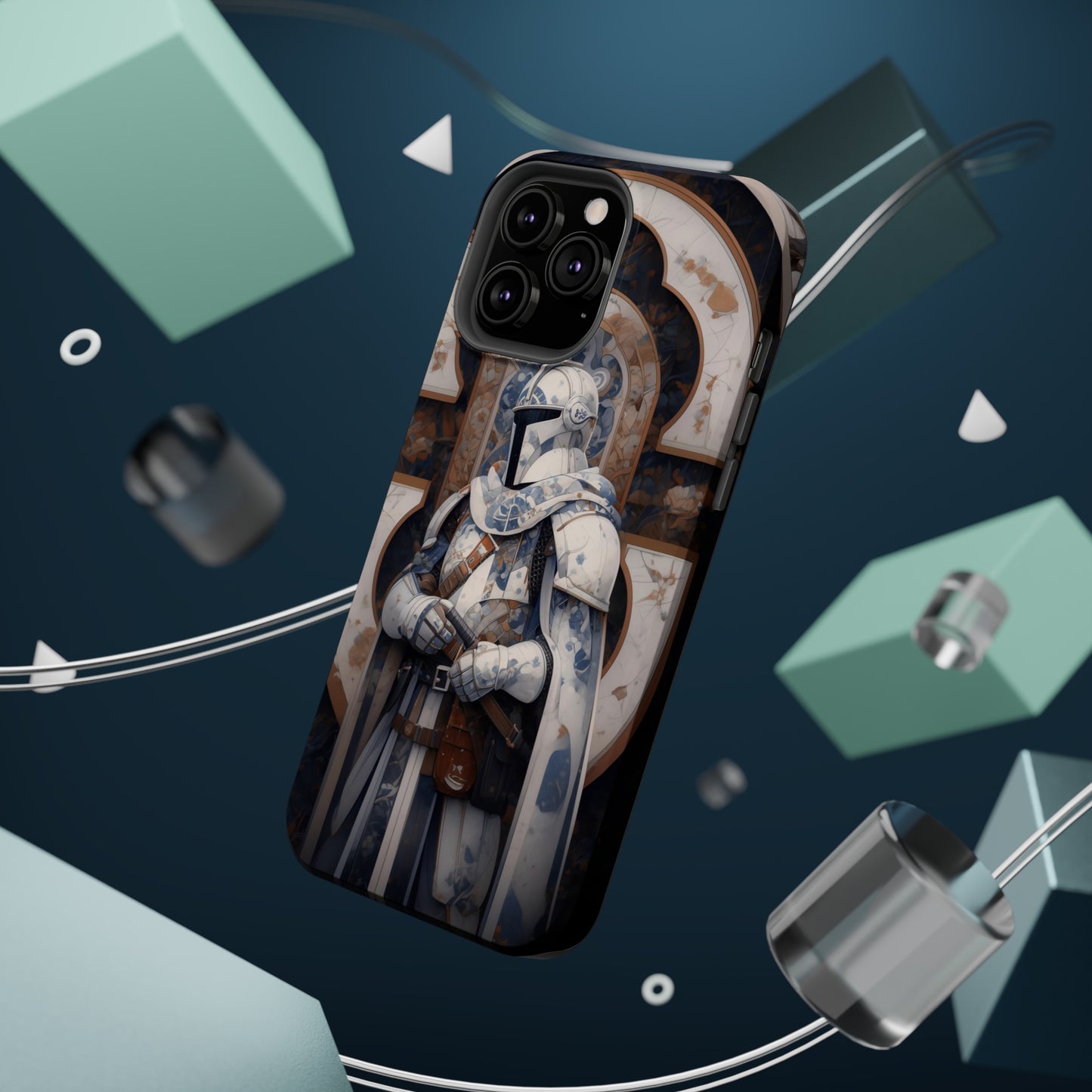 MagSafe Tough iPhone Case - Snow trooper Renaissance Painting