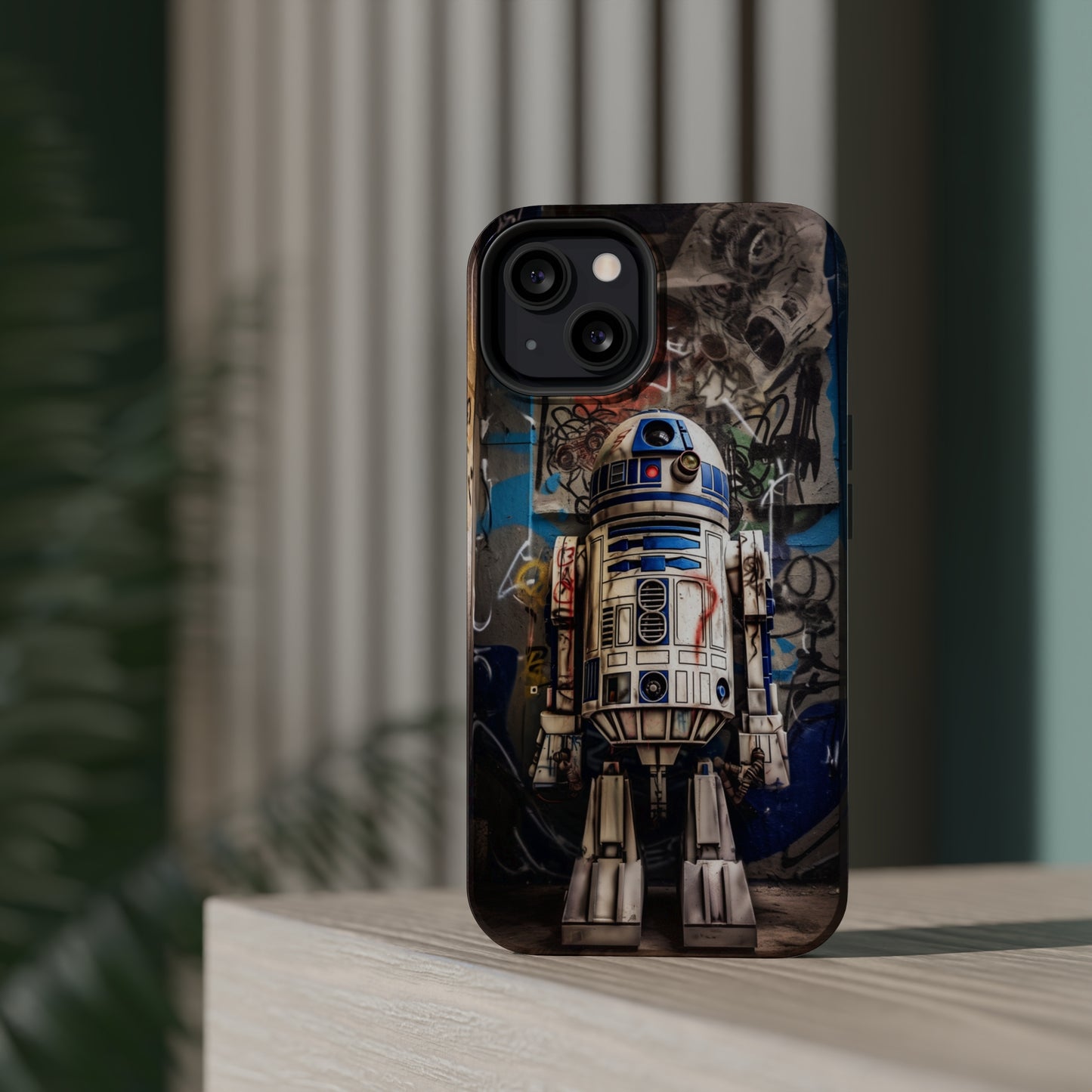 MagSafe Tough iPhone Case - R2D2 1990's Graffiti