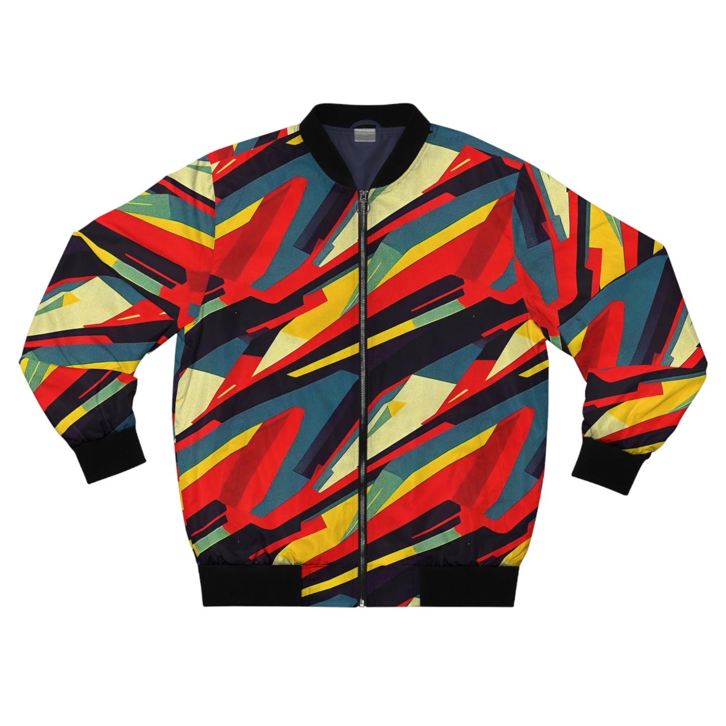 Men's Bomber Jacket - Pulp Galaxy Abstract