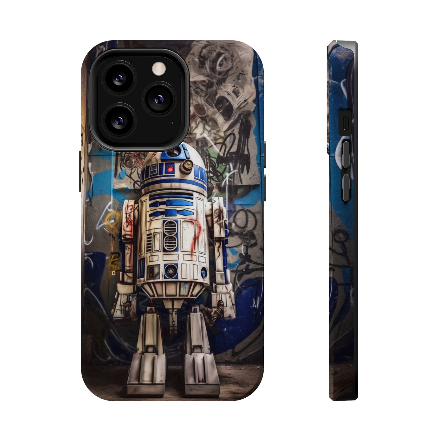 MagSafe Tough iPhone Case - R2D2 1990's Graffiti