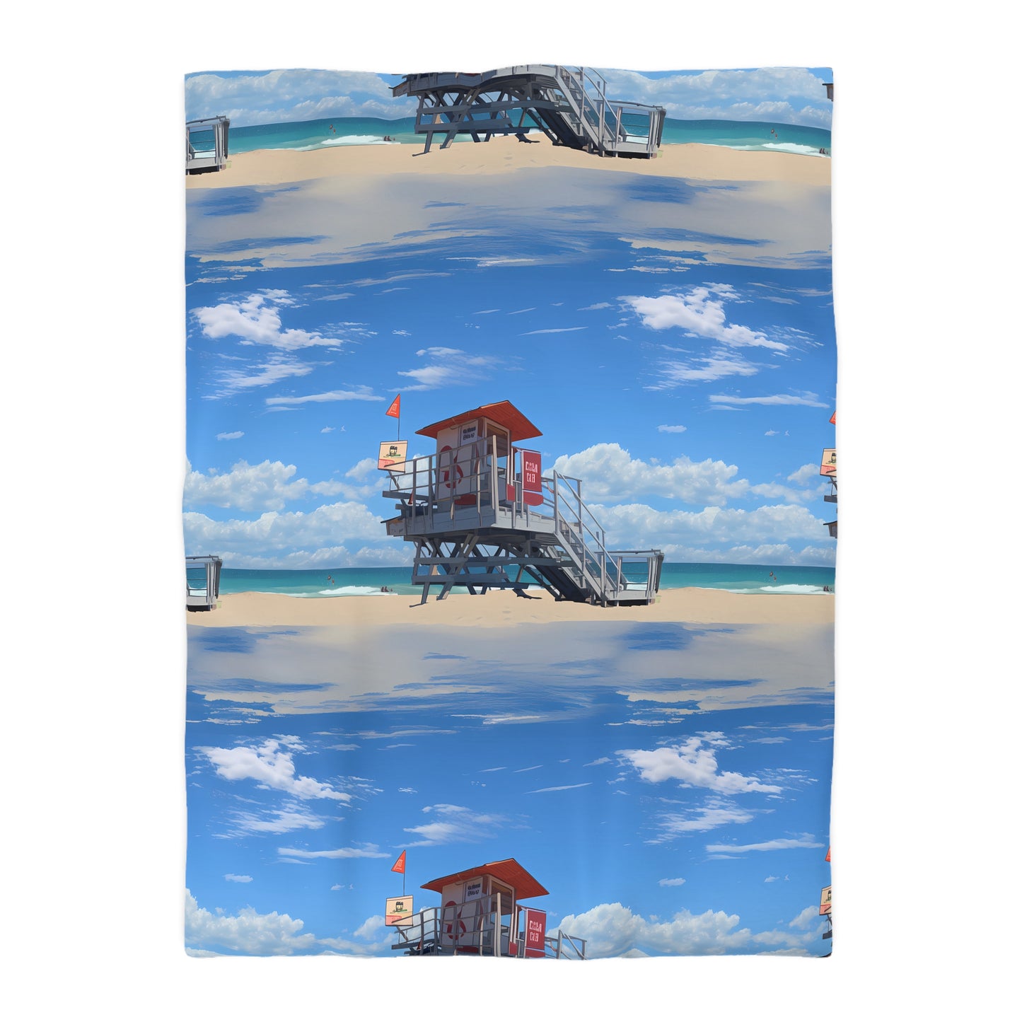 Duvet Cover - Love and Santa Monica