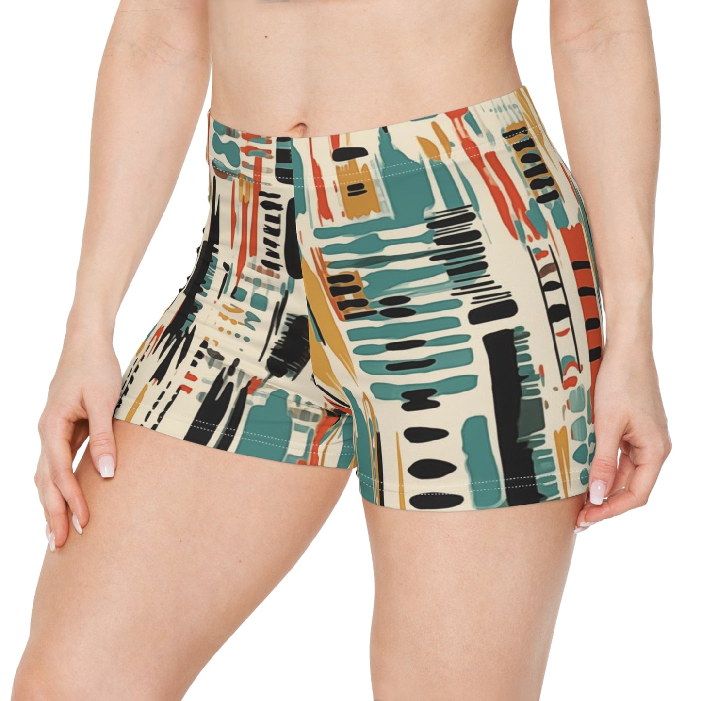 Workout Shorts - Arne Phalakasana Ikat