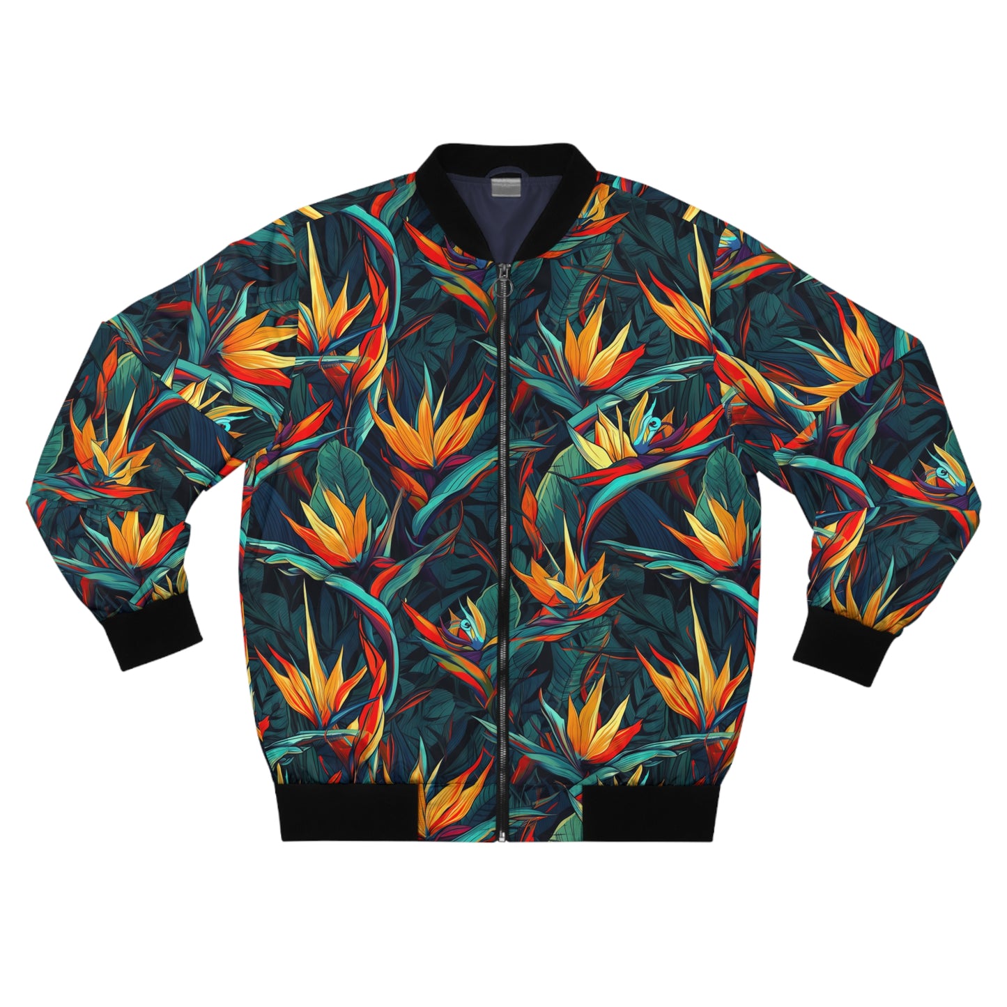 Men's Bomber Jacket - Bird of Paradise