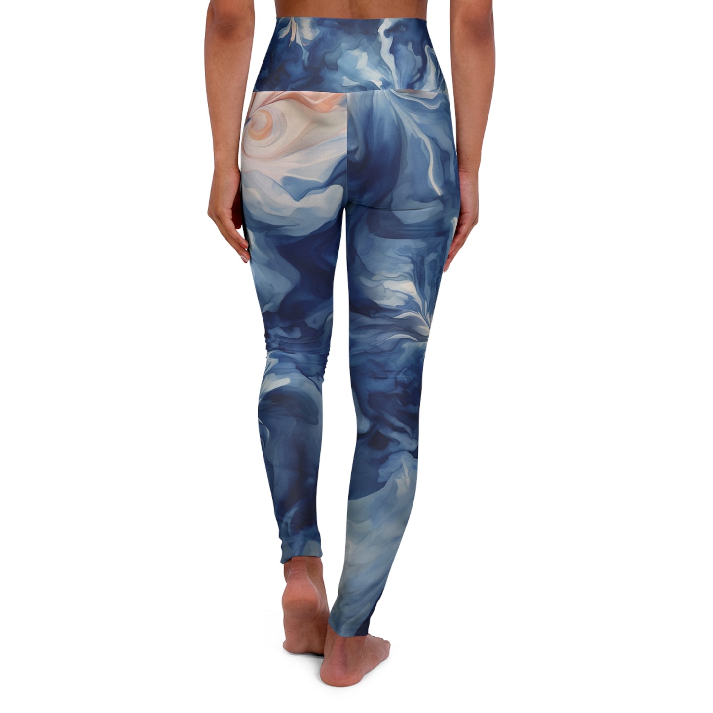 High Waisted Leggings - Vermeer-Sussex