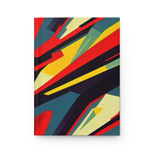 Hardcover Journal - Pulp Galaxy Abstract