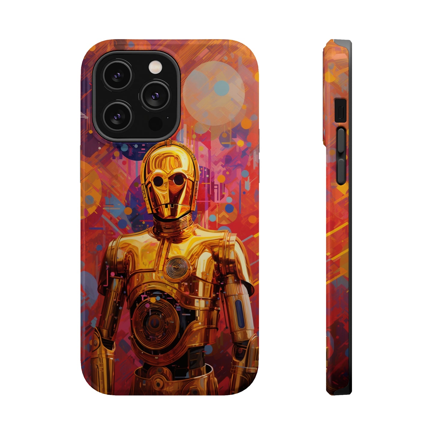 MagSafe Tough iPhone Case - C3P0 Fauvism