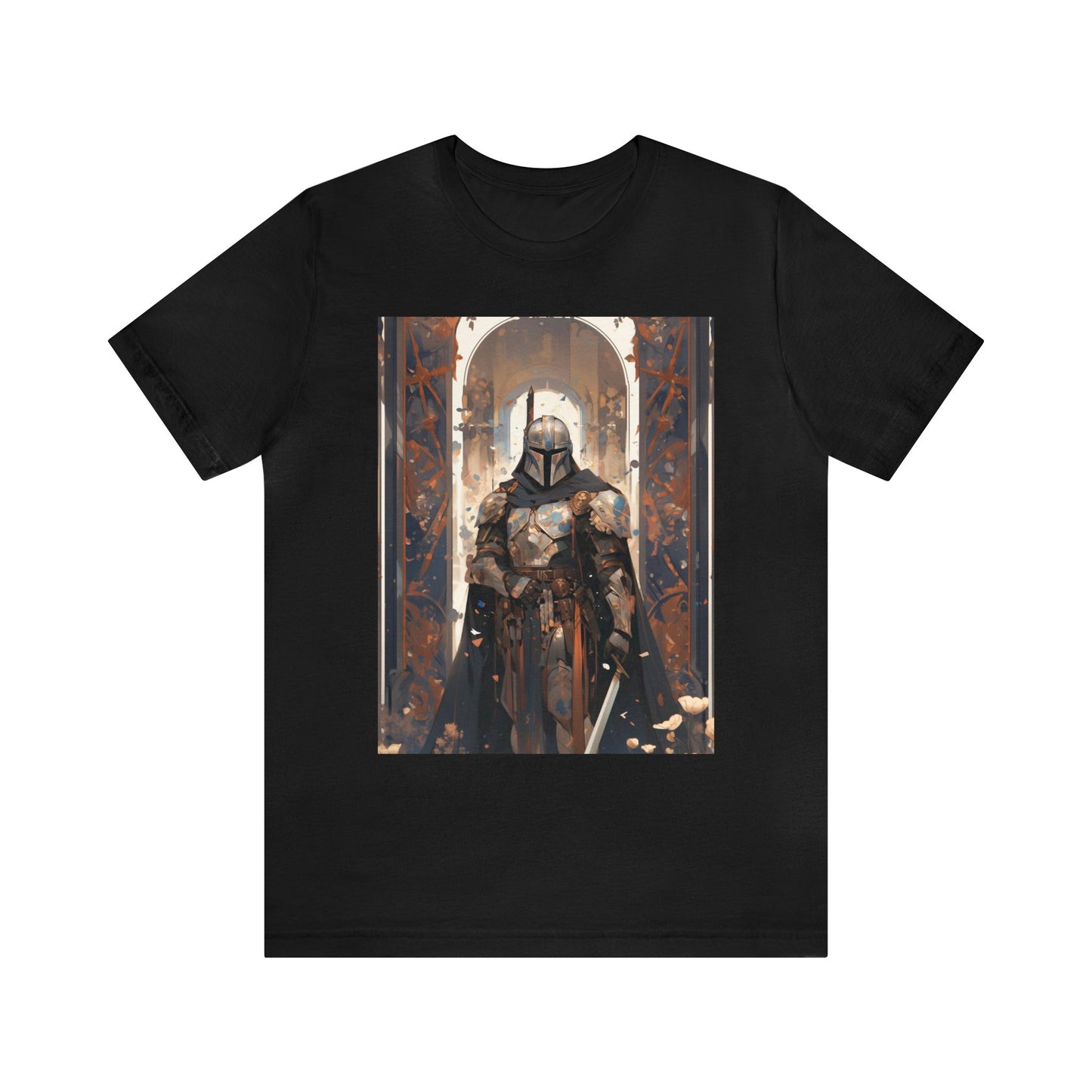 Unisex Jersey Short Sleeve Tee - The Mandalorian Analytic Drawing